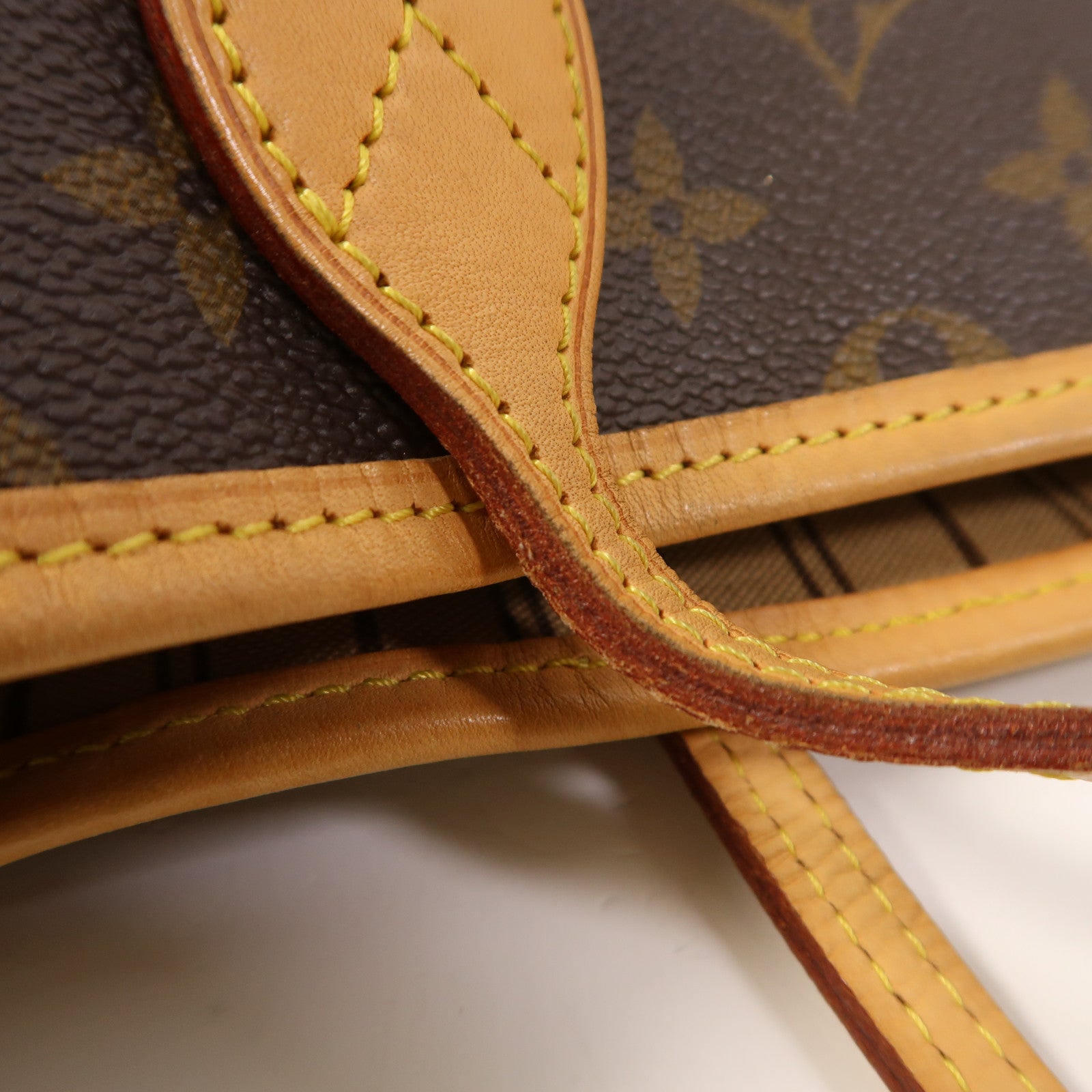 LOUIS VUITTON Monogram Neverfull GM金扣手挽袋