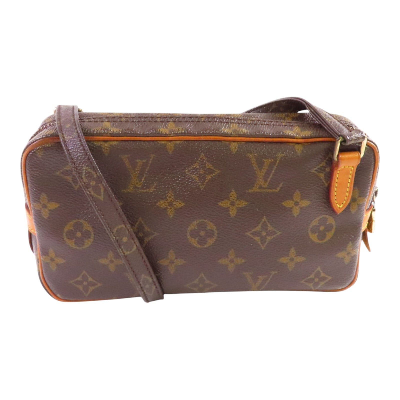 LOUIS VUITTON Monogram Marly Bandouliere金扣肩背袋
