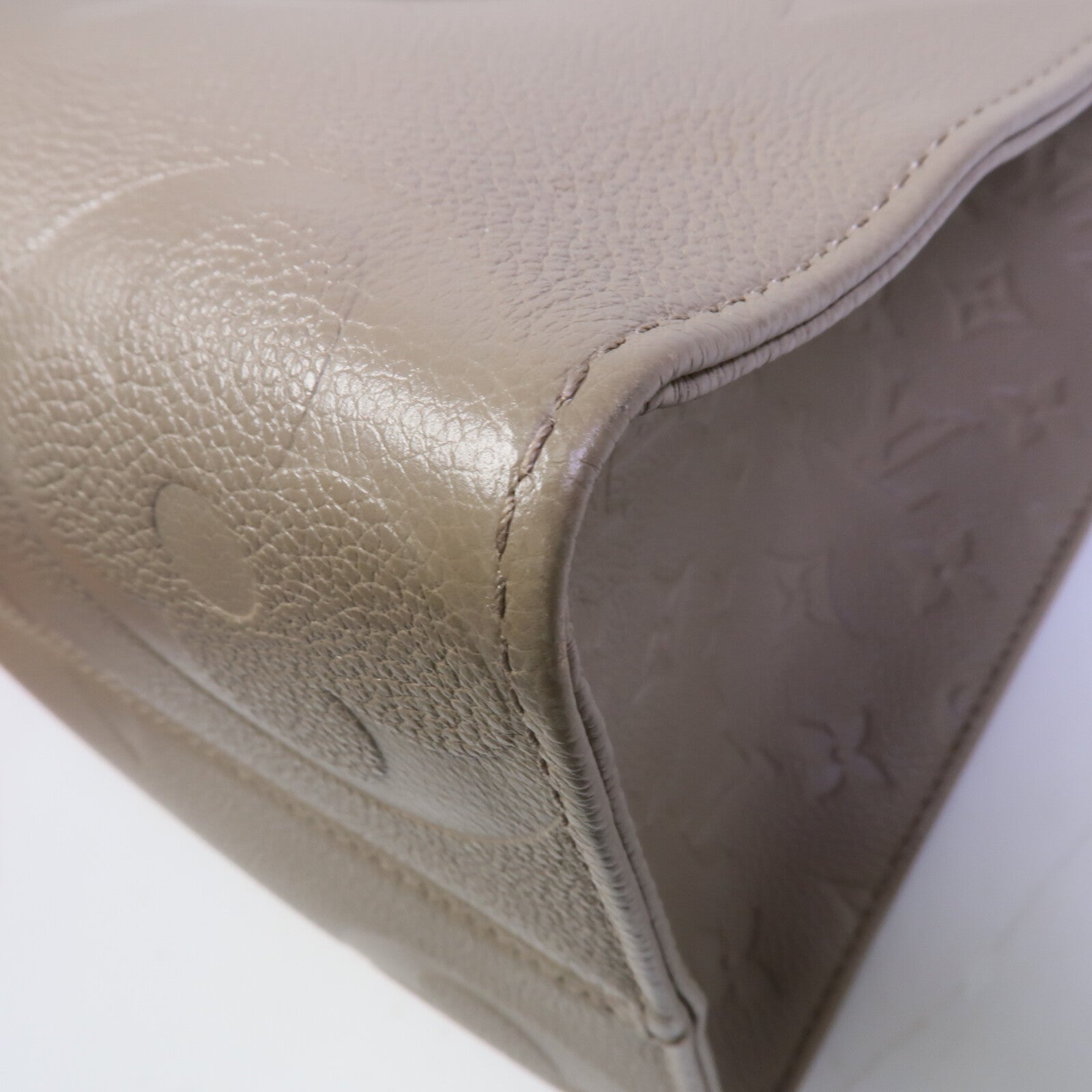 LOUIS VUITTON Monogram Empreinte On The Go MM手挽肩背兩用袋