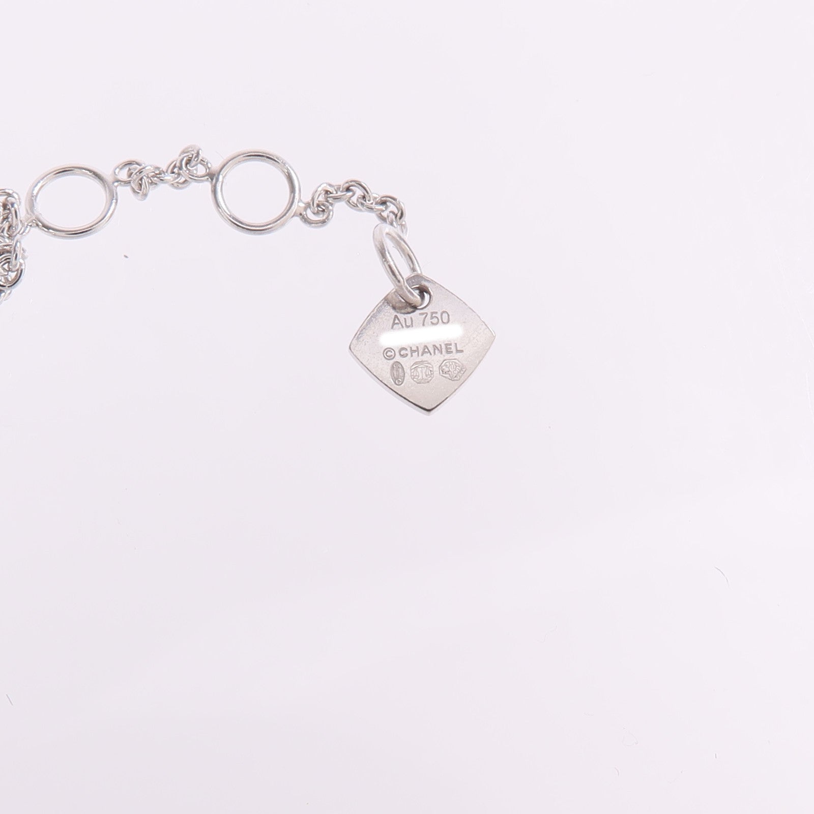 CHANEL 18K白金Coco Crush Bracelet手鏈