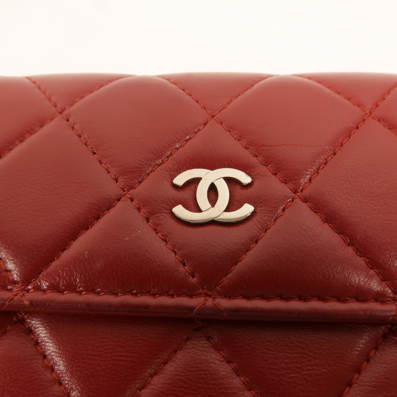 CHANEL 羊皮皮革Long Wallet長錢包