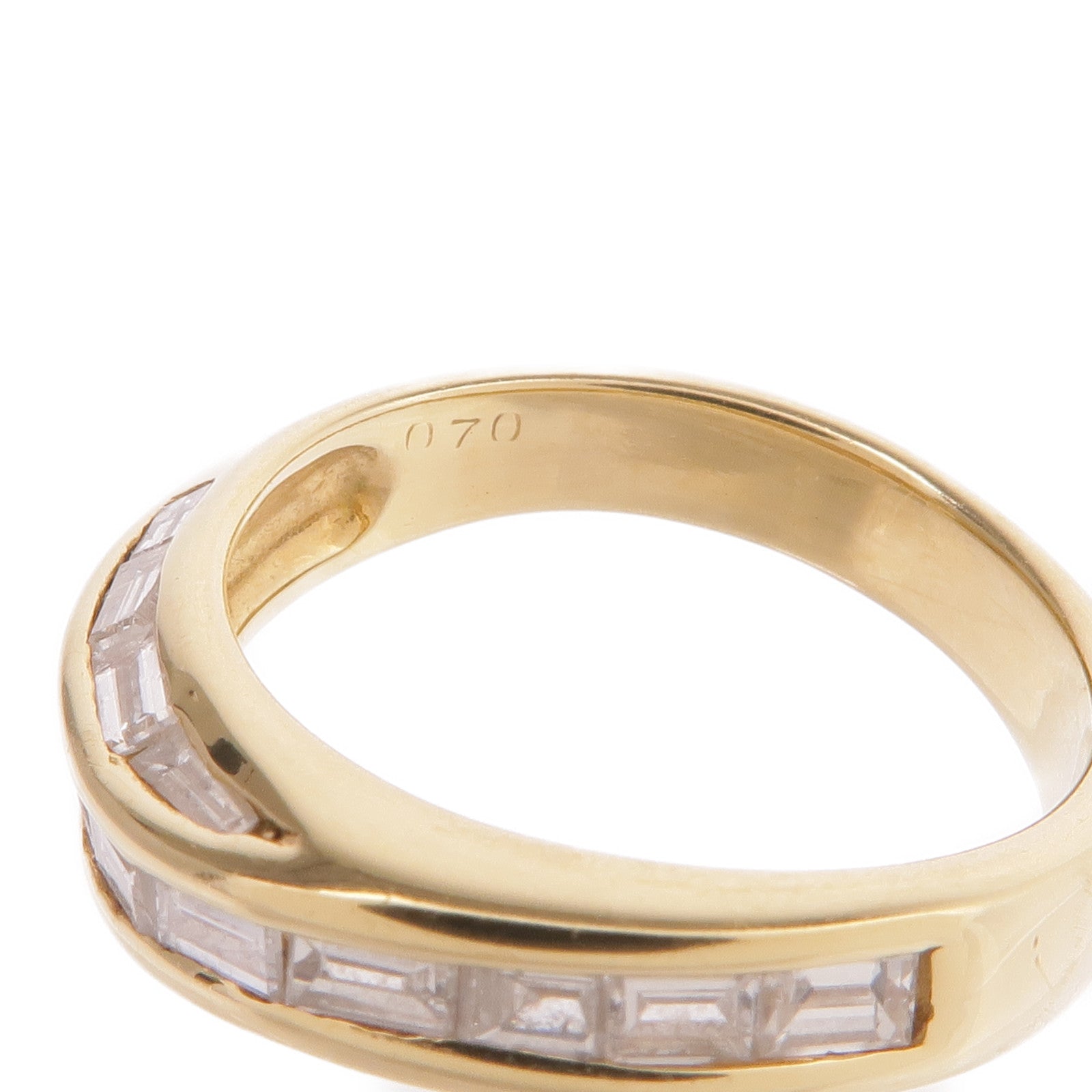 JEWELRY 【激減優惠】18K黃金Diamond Ring鑽石戒指US#5