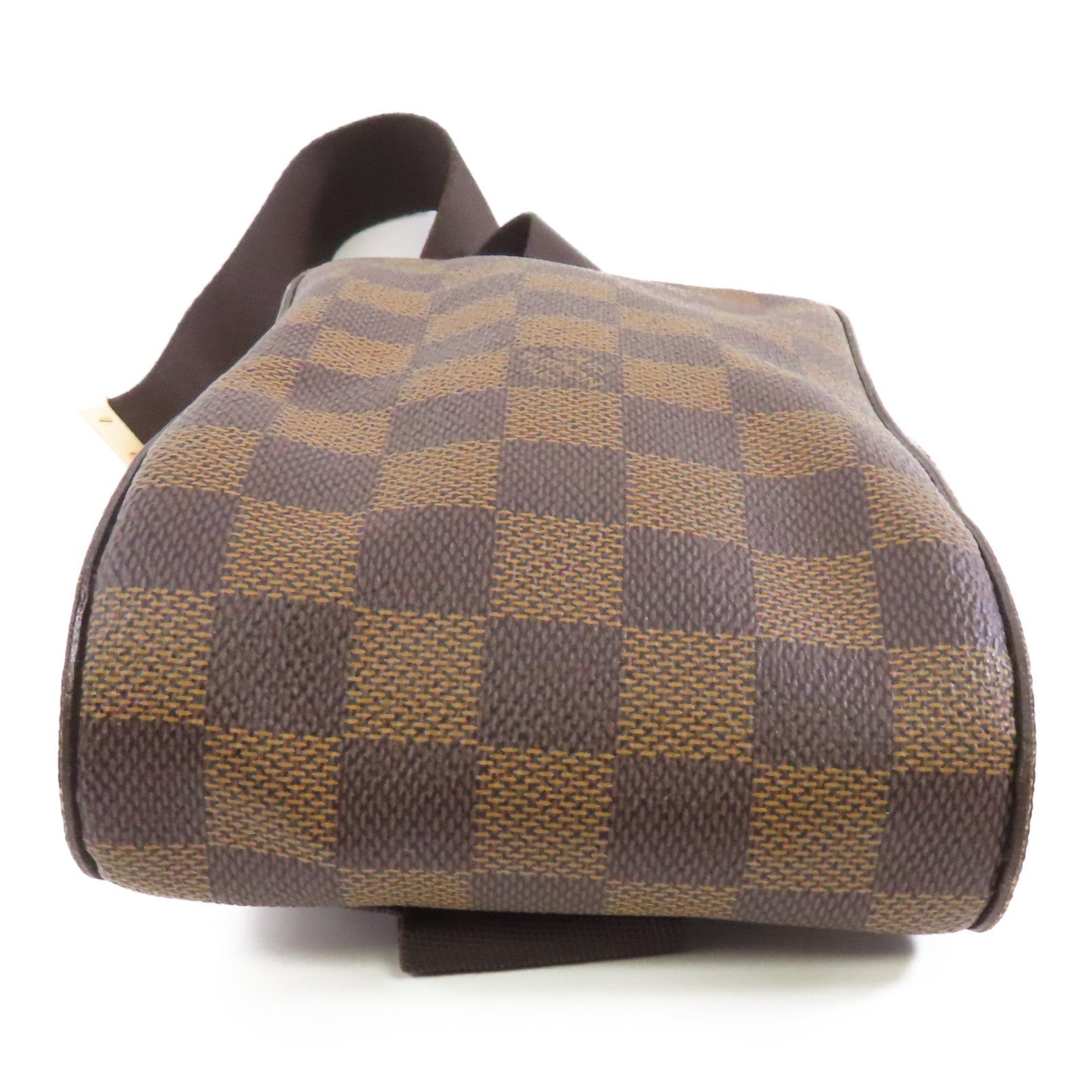 LOUIS VUITTON Damier Ebene Geronimos金扣腰包啡色