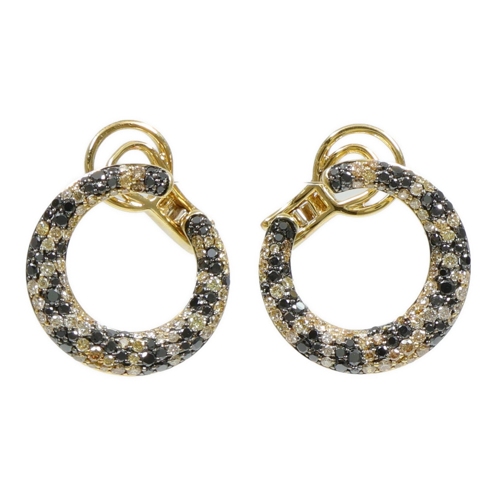 JEWELRY 18K黃金Diamond Earrings鑽石耳環