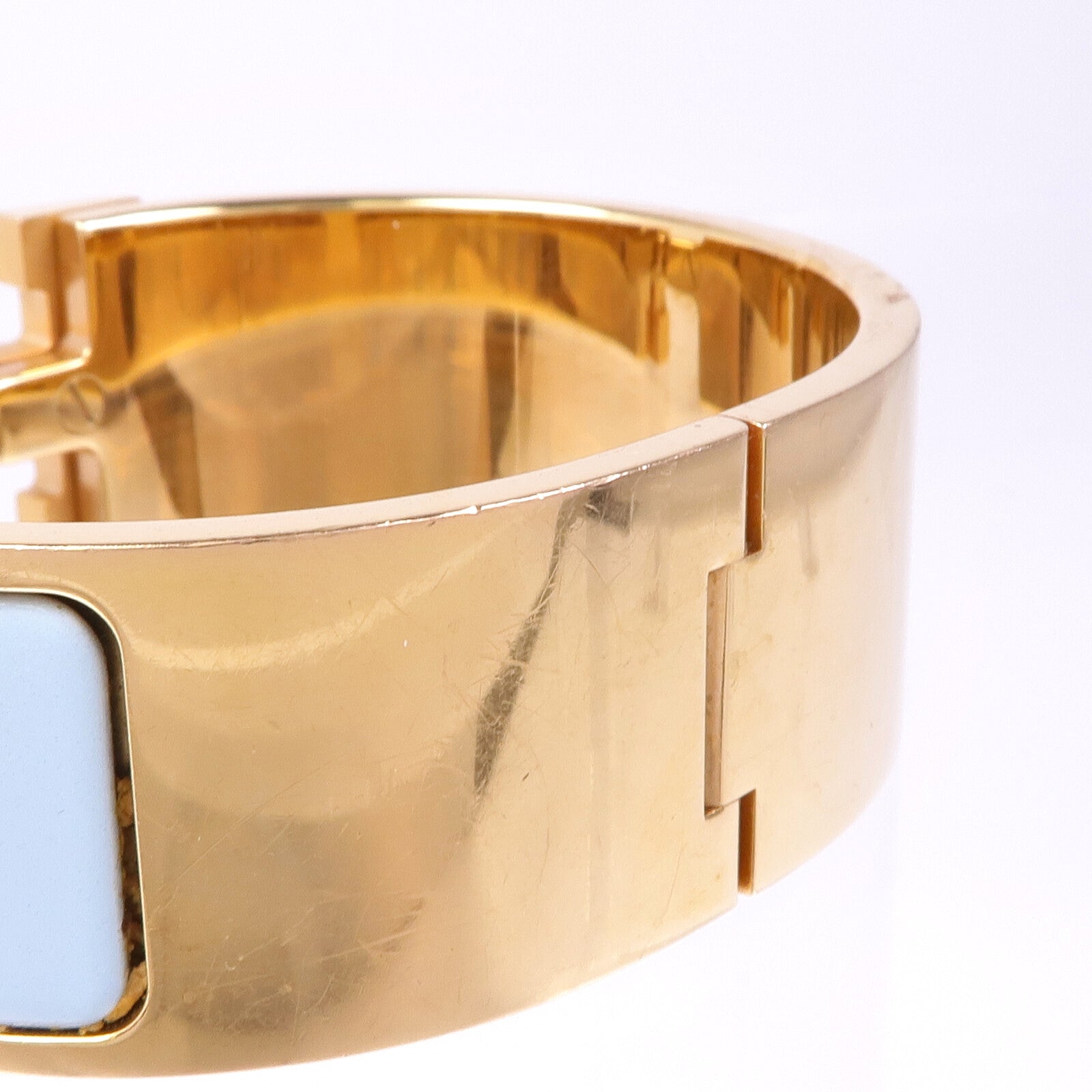 HERMES 金屬/琺瑯Clic-Clac H手鐲