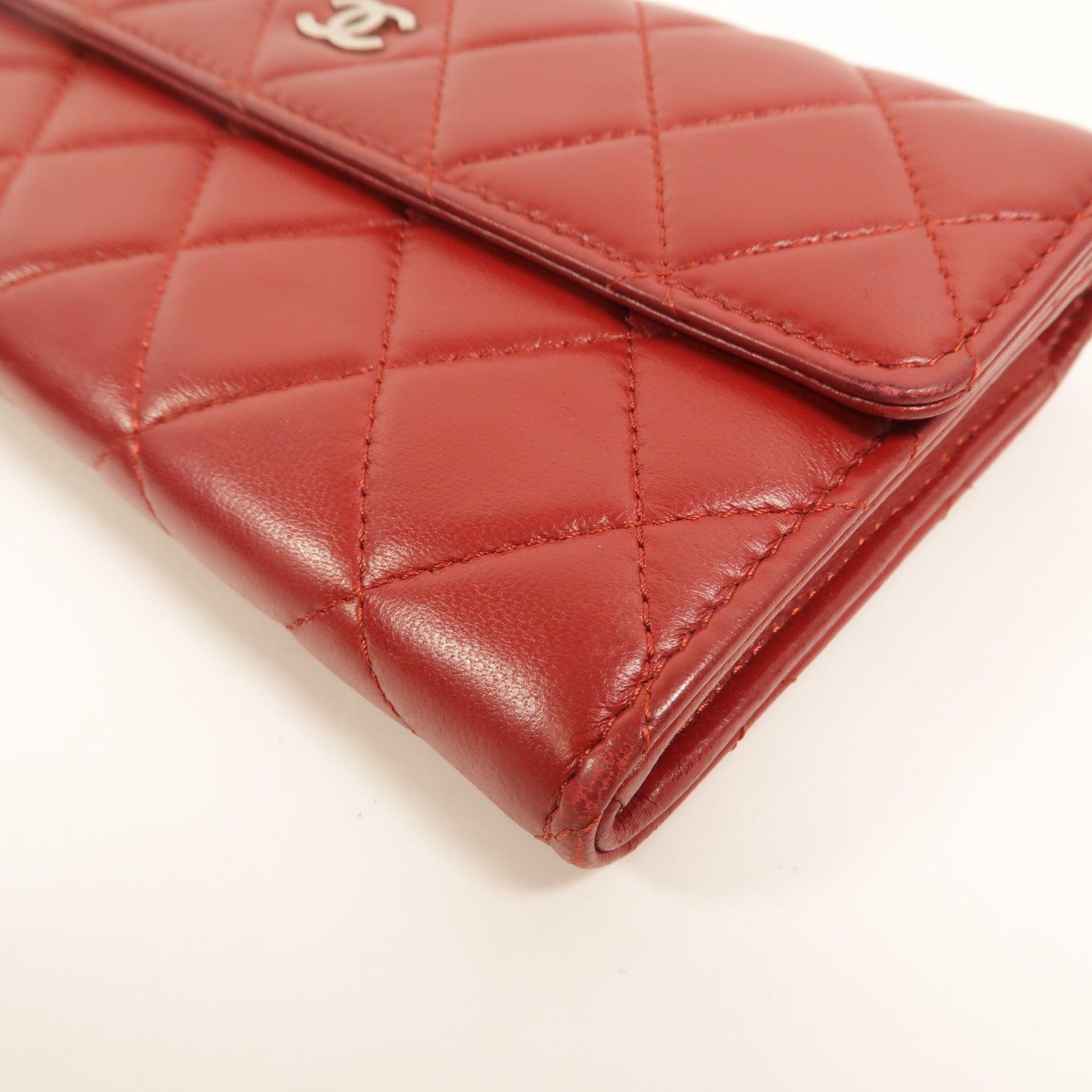 CHANEL 羊皮皮革Long Wallet長錢包