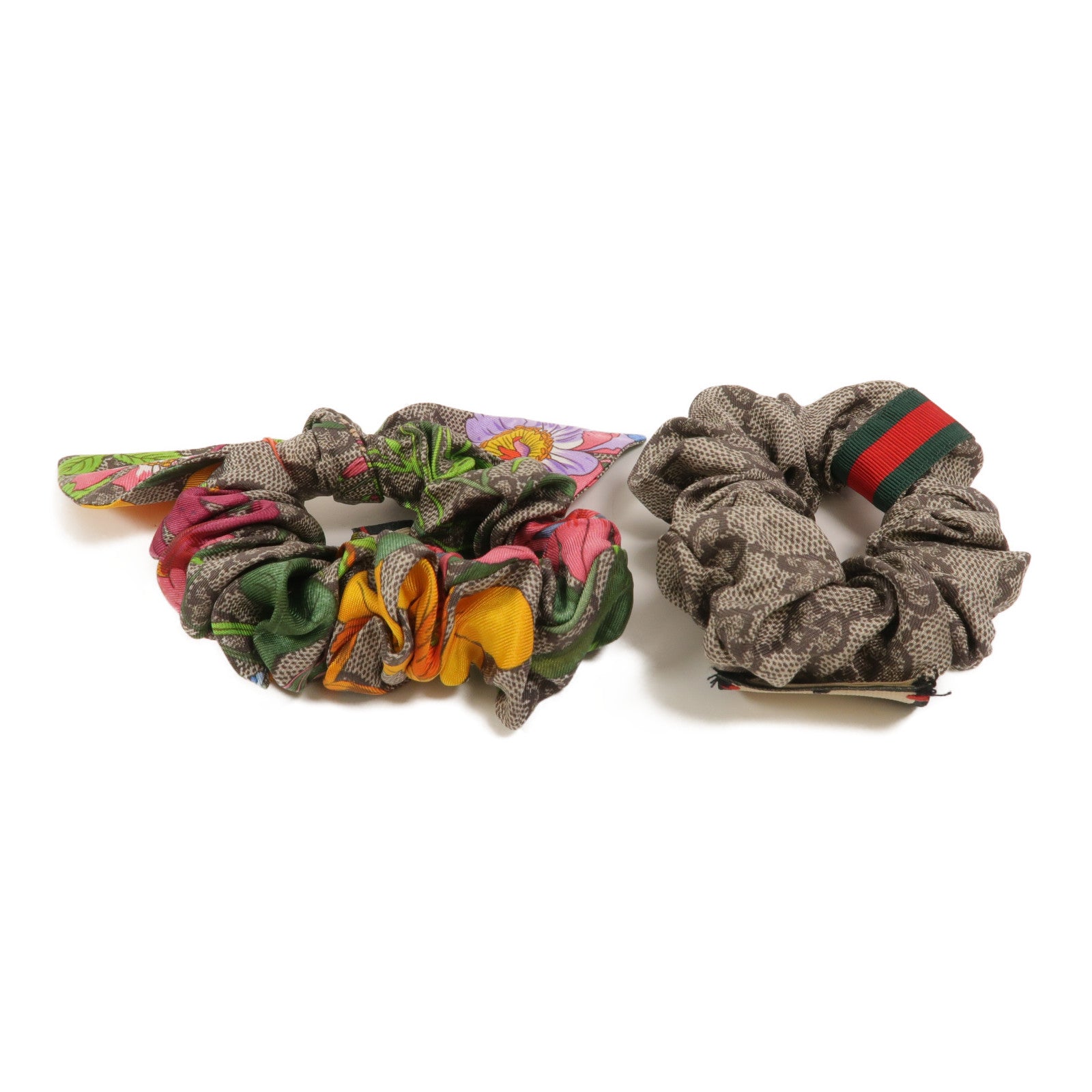 GUCCI 絲質GG Scrunchies Set Headbands髮帶