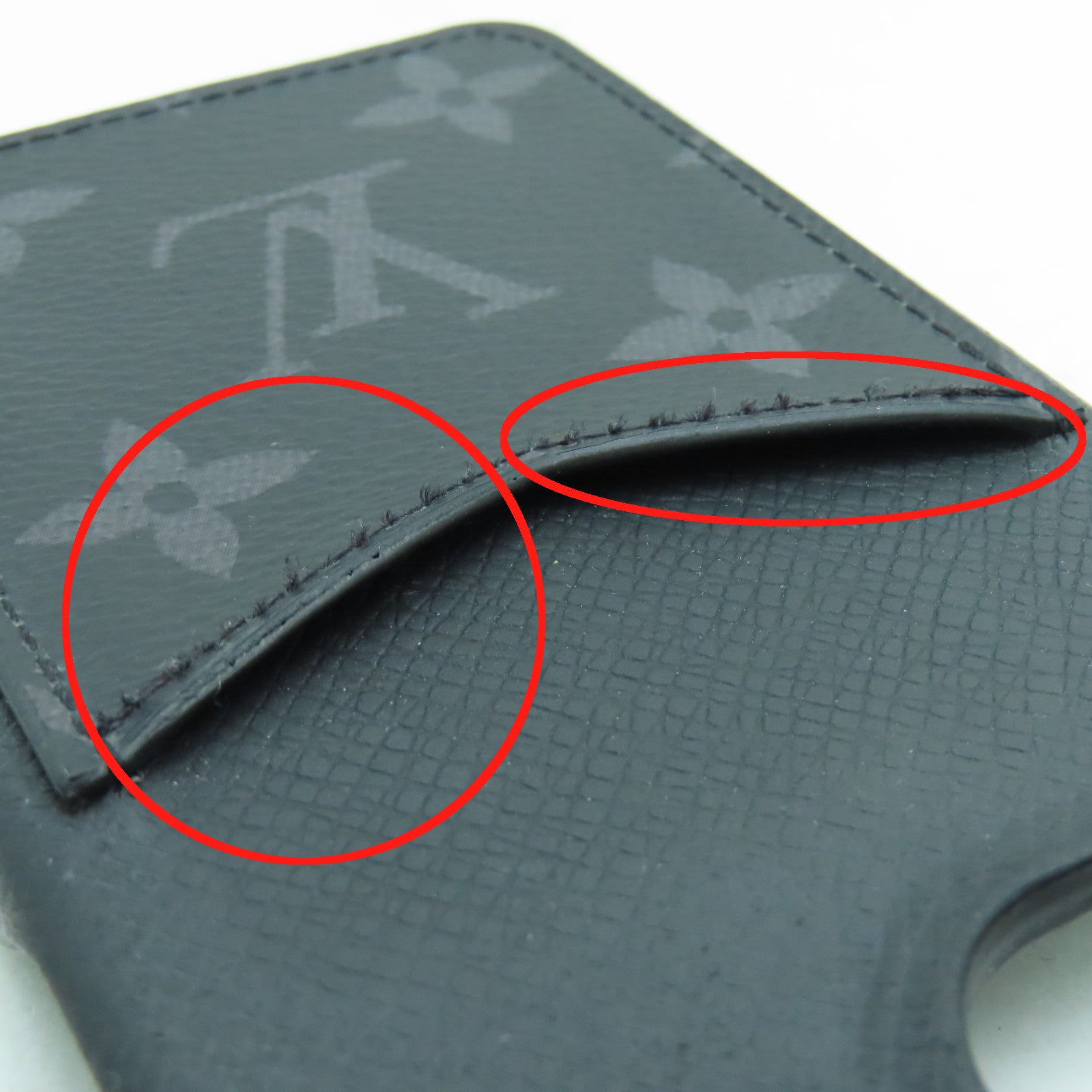 LOUIS VUITTON 【激減優惠】Monogram Graphite iPhone 13 Pro手機保護套灰色/黑色