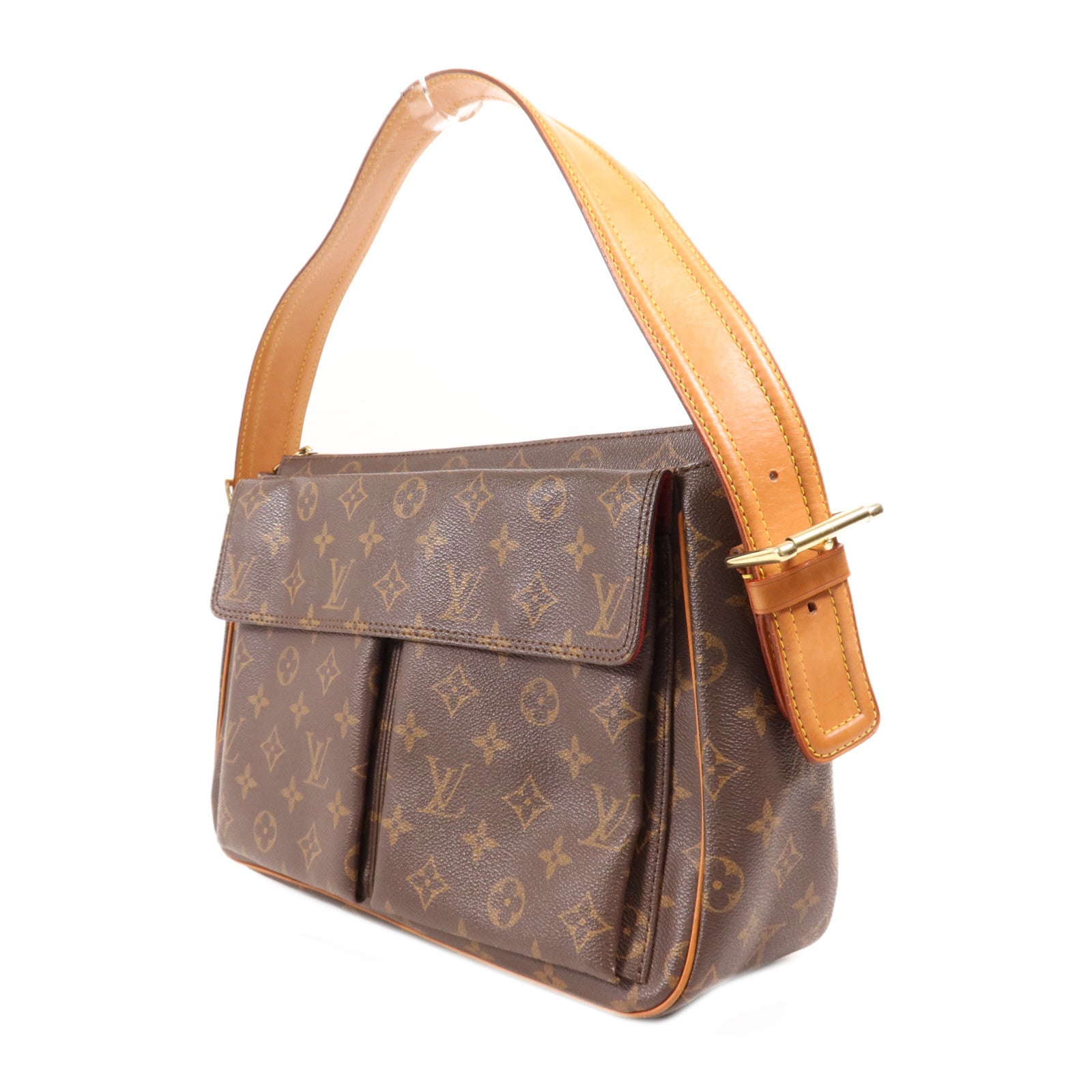 LOUIS VUITTON Monogram Viva Cite GM金扣肩背袋