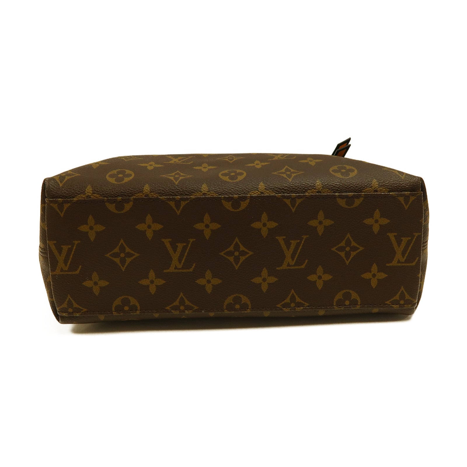 LOUIS VUITTON Monogram Tuileries Besace金扣手挽肩背兩用袋啡色/黑色