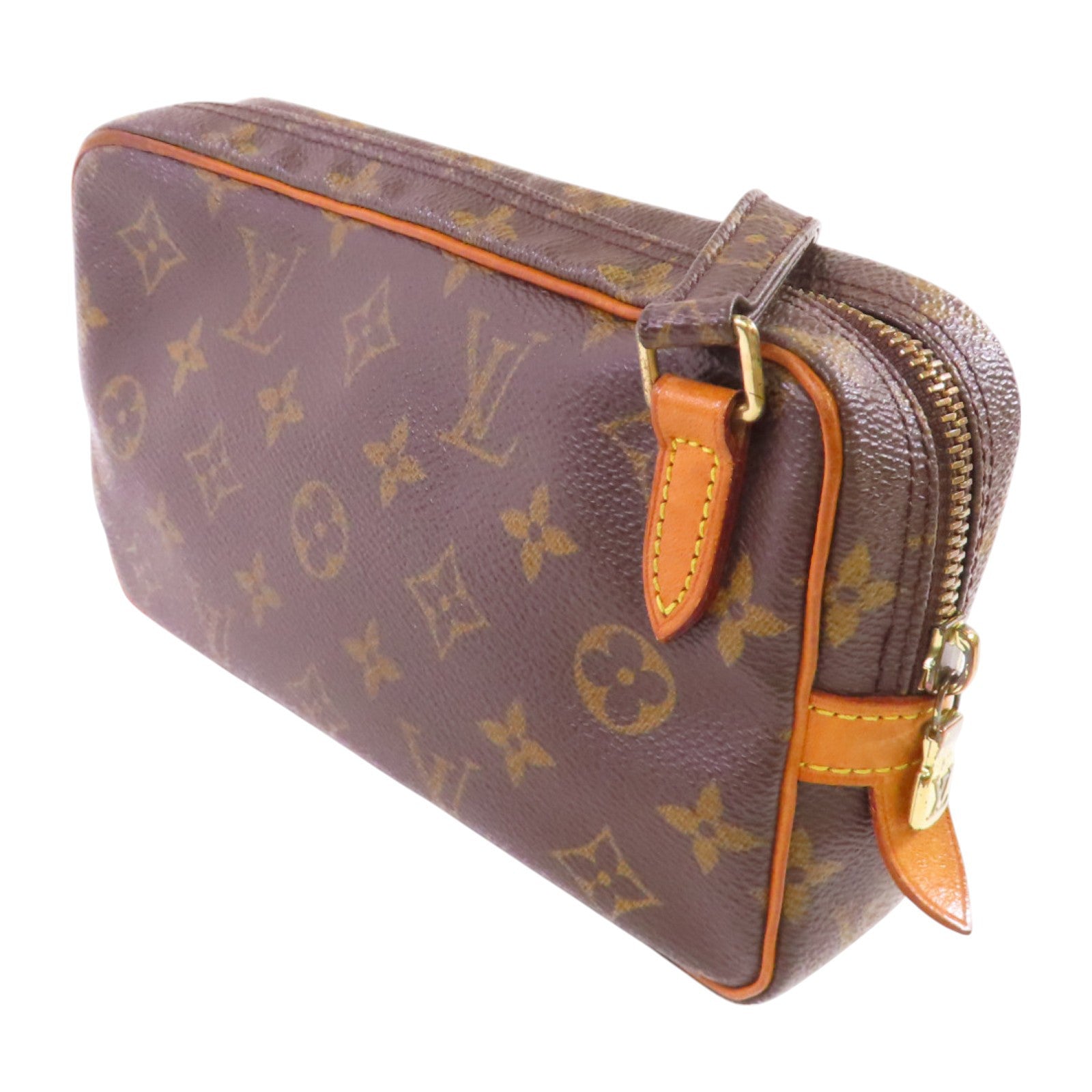 LOUIS VUITTON Monogram Marly Bandouliere金扣肩背袋