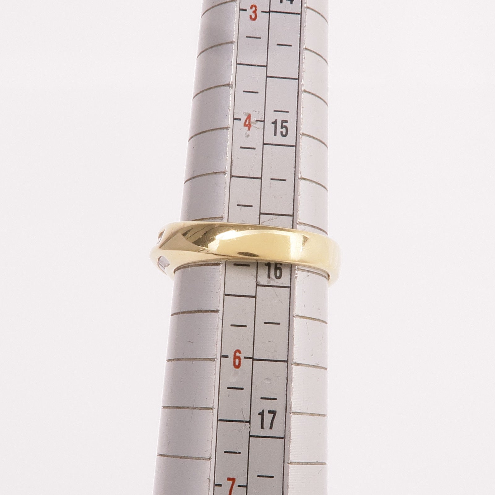 JEWELRY 【激減優惠】18K黃金Diamond Ring鑽石戒指US#5
