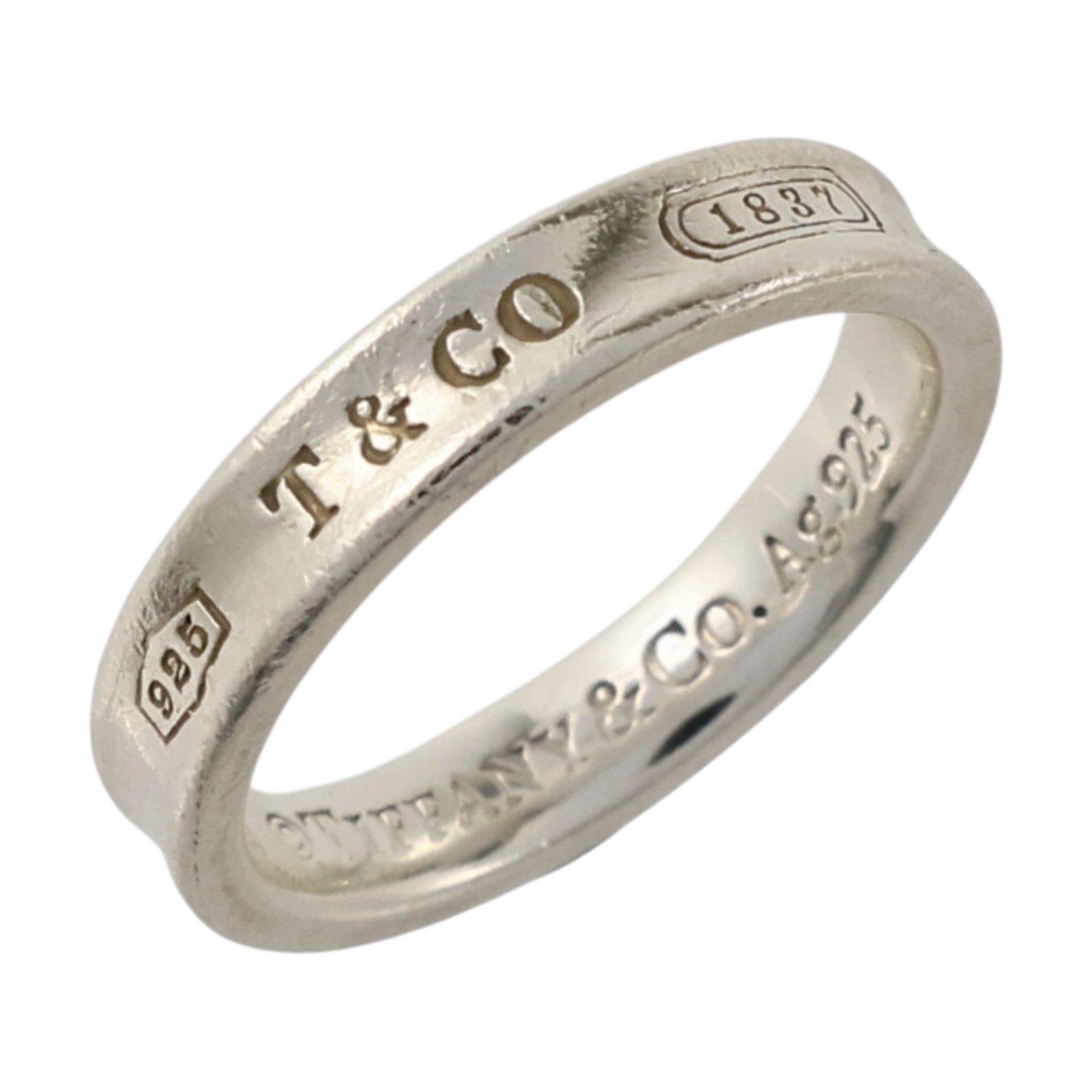 TIFFANY＆CO 925純銀1837 Ring戒指
