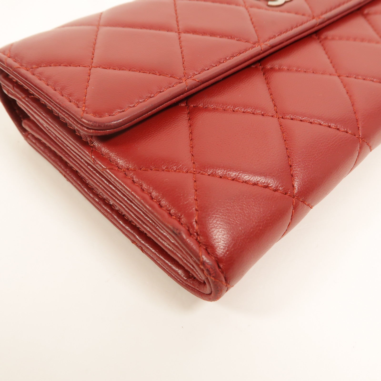 CHANEL 羊皮皮革Long Wallet長錢包