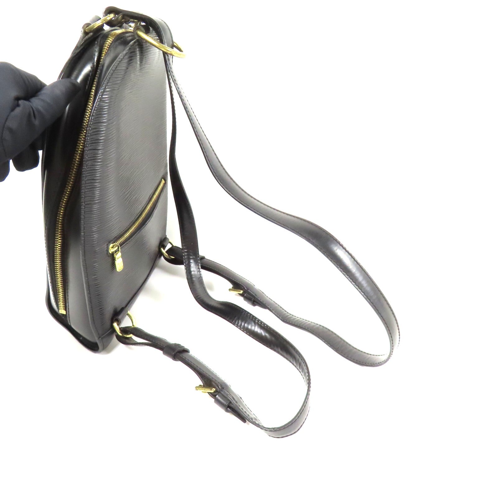 LOUIS VUITTON Epi Mabillon Backpack金扣背包