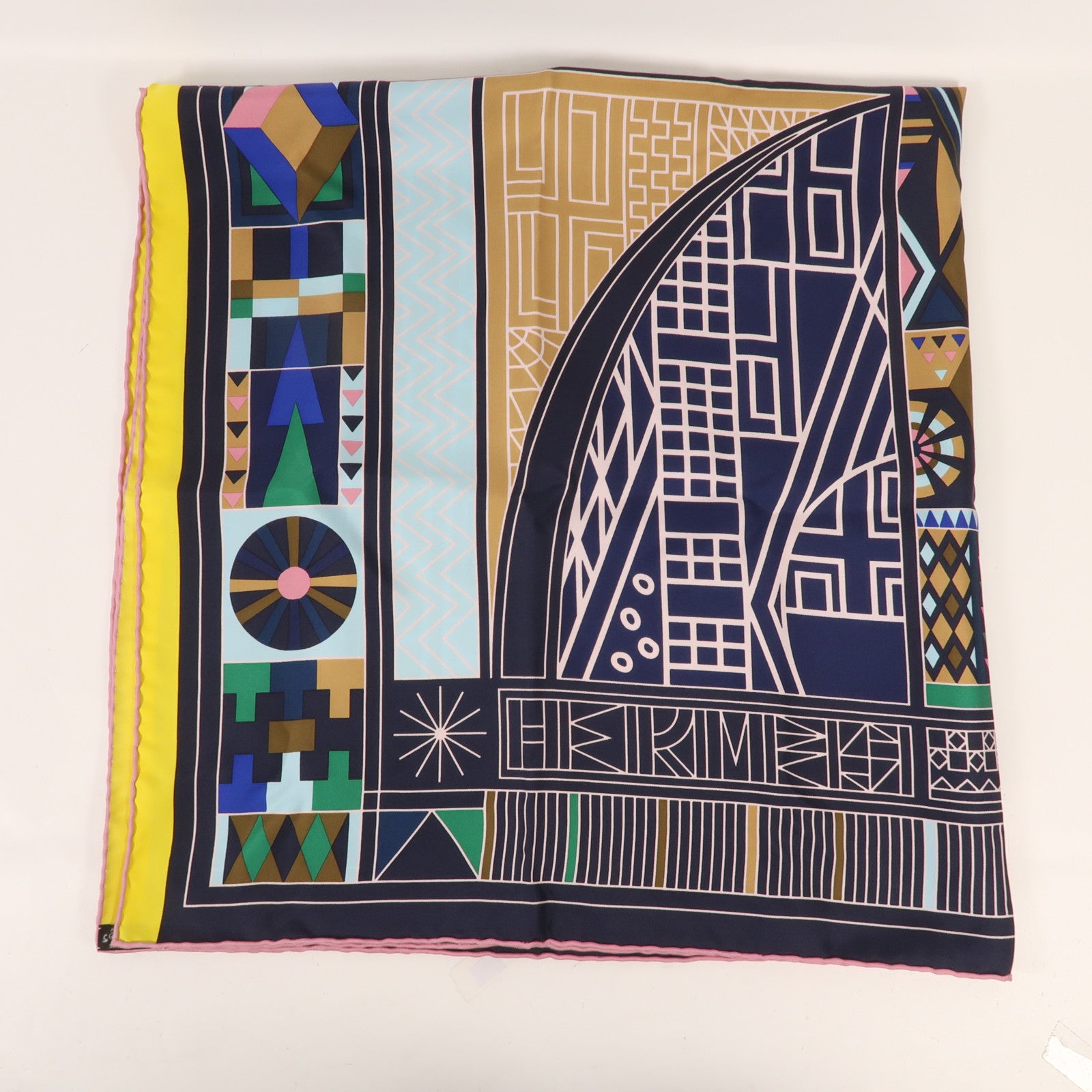 HERMES 絲質Scarf 90X90cm絲巾