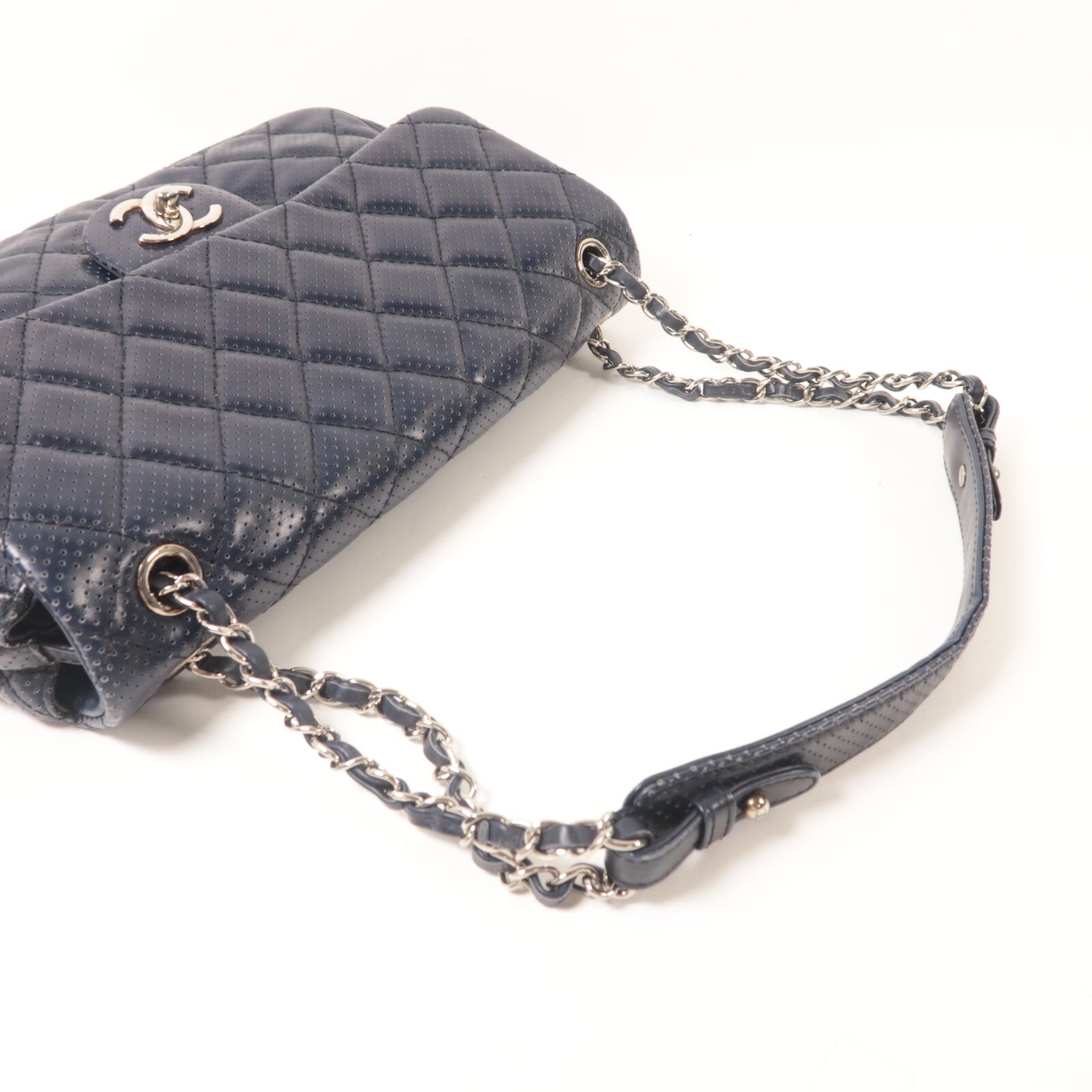 CHANEL 牛皮皮革Chain Shoulder鏈帶肩背袋
