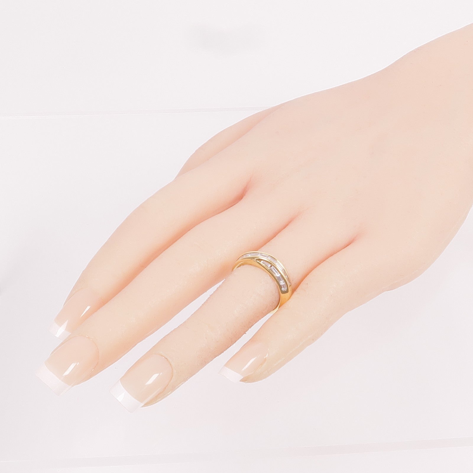 JEWELRY 【激減優惠】18K黃金Diamond Ring鑽石戒指US#5