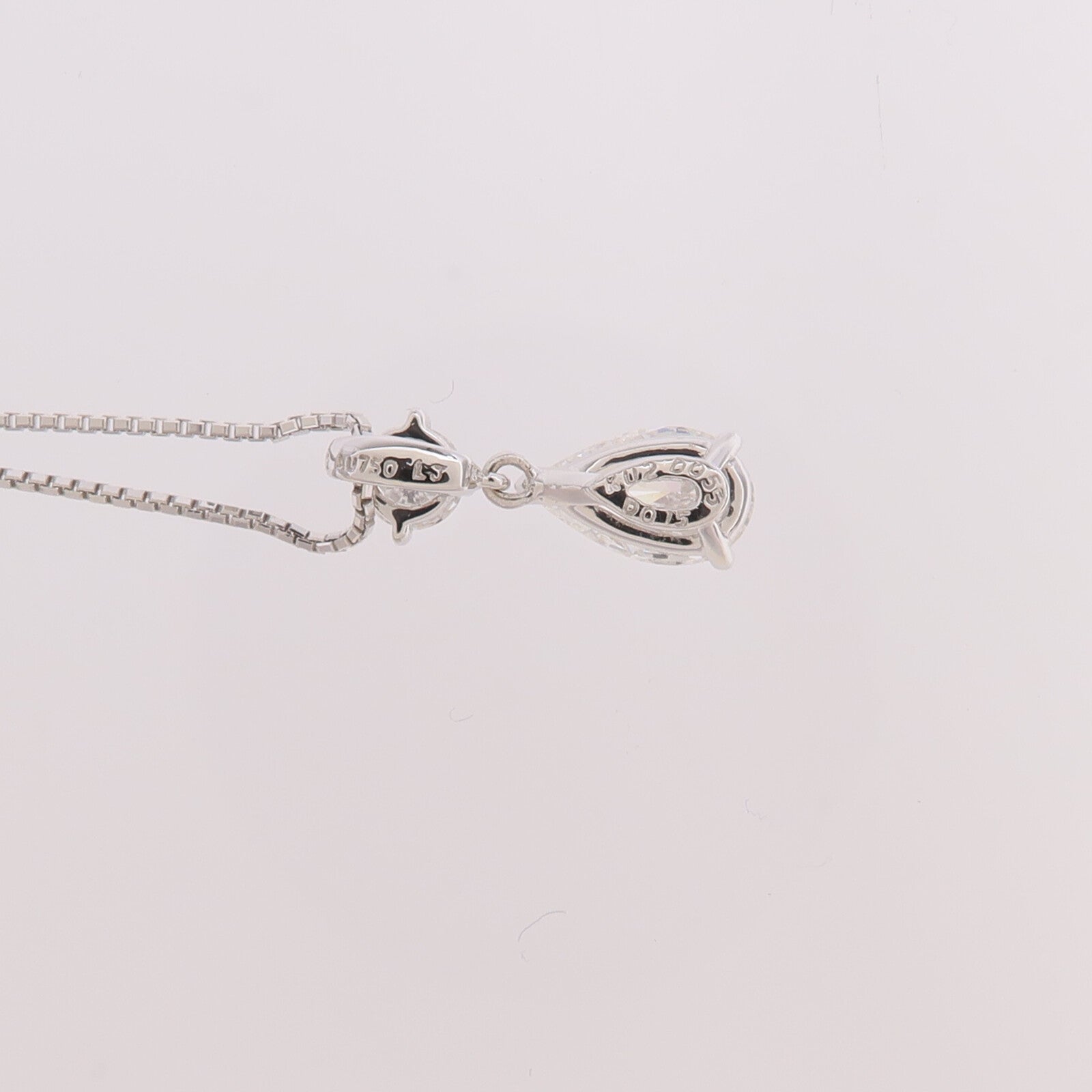 JEWELRY 18K白金Diamond Necklace鑽石項鍊