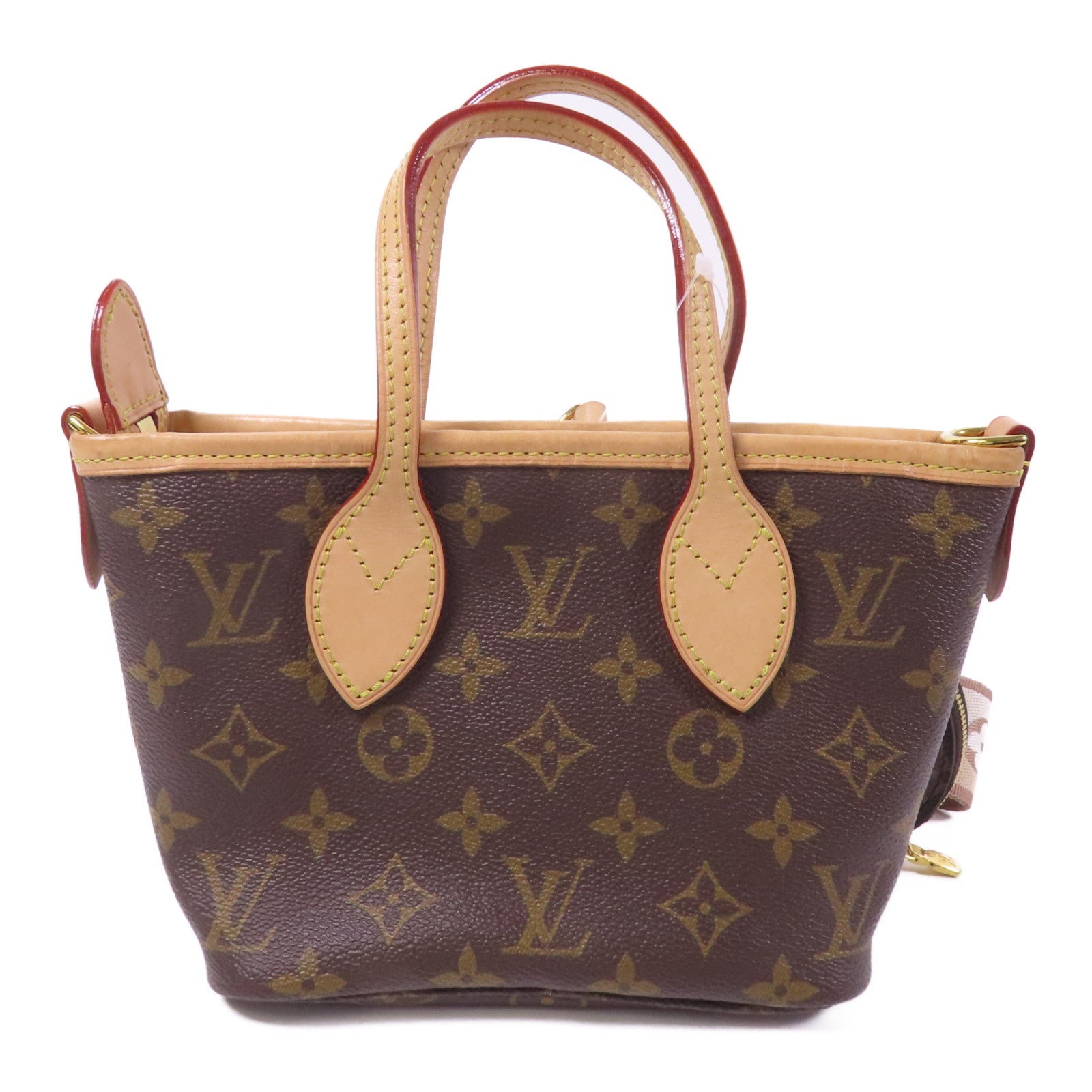 LOUIS VUITTON Monogram Neverfull BB金扣手挽肩背兩用袋