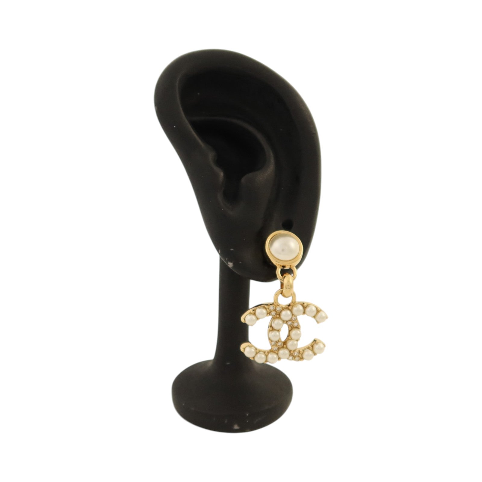 CHANEL 金屬/PVC Earrings耳環