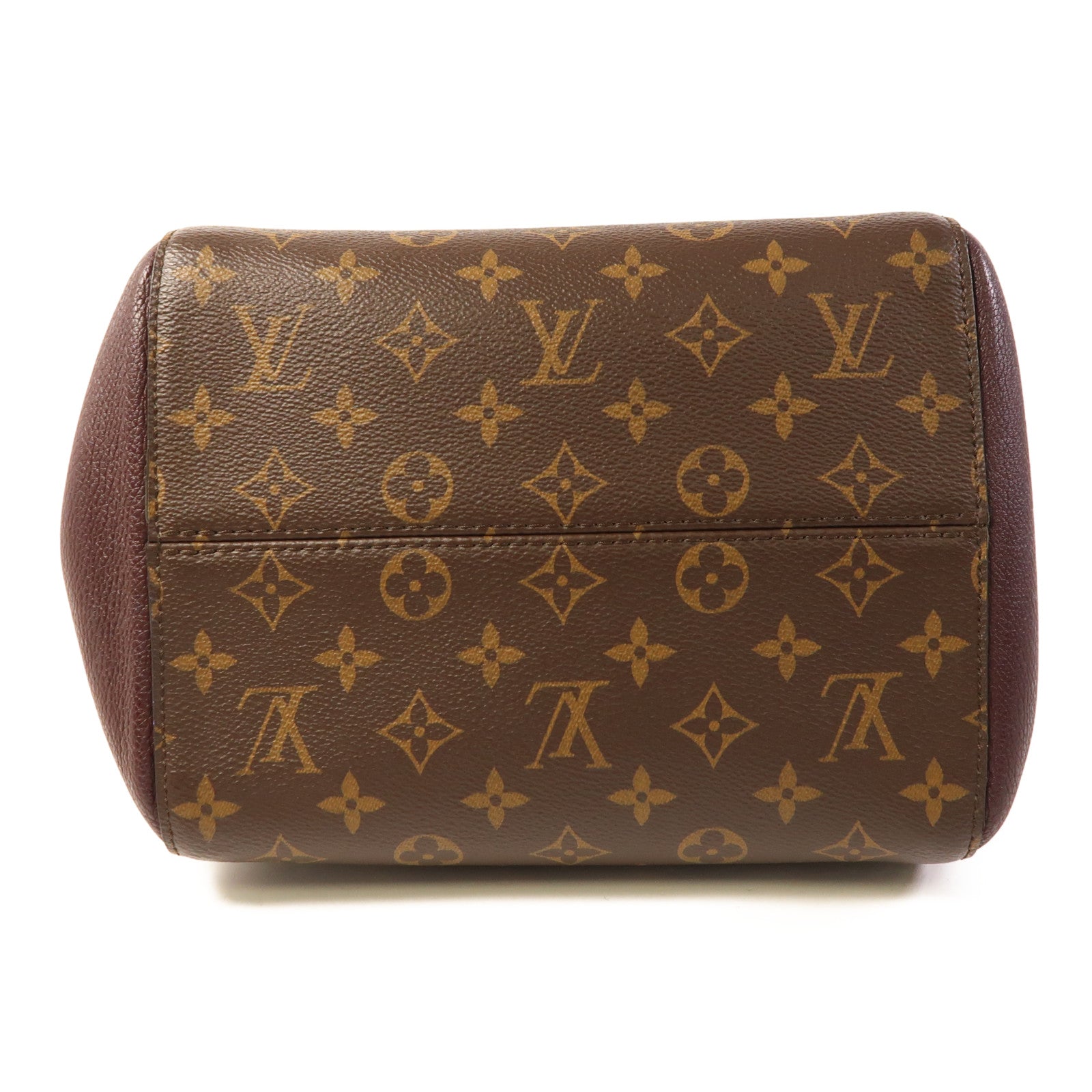 LOUIS VUITTON Monogram Fold Tote Mm金扣手挽肩背兩用袋