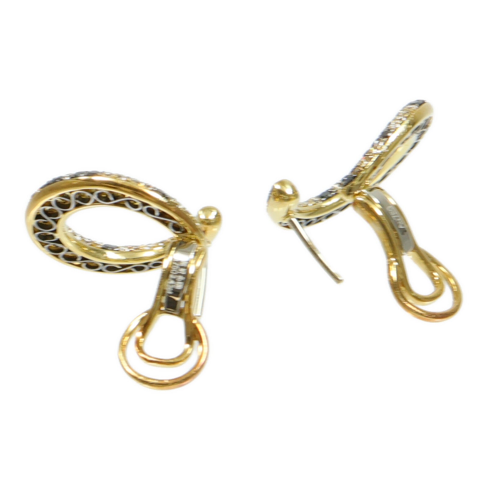 JEWELRY 18K黃金Diamond Earrings鑽石耳環