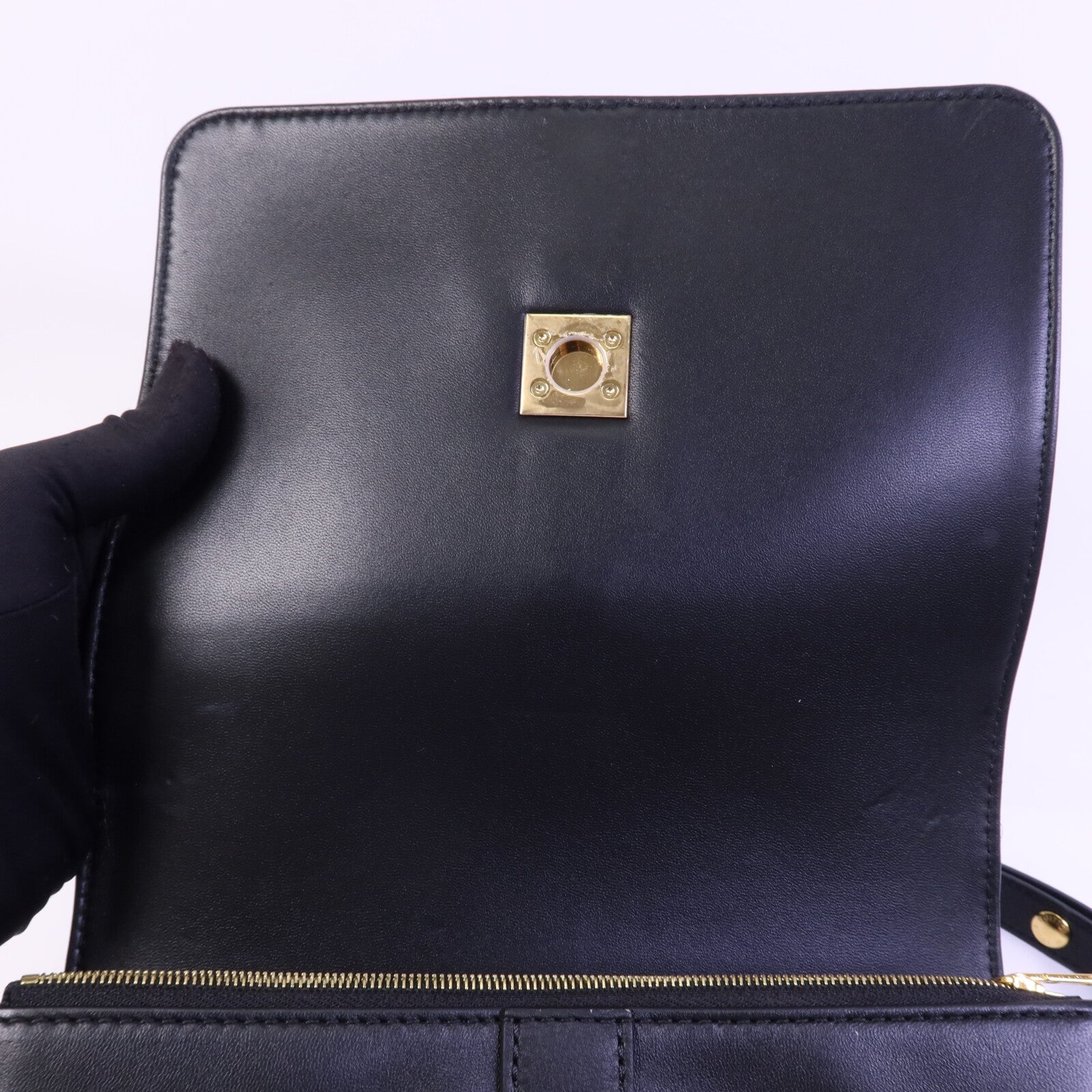 LOUIS VUITTON 牛皮皮革Rendez-Vous金扣鏈帶肩背袋