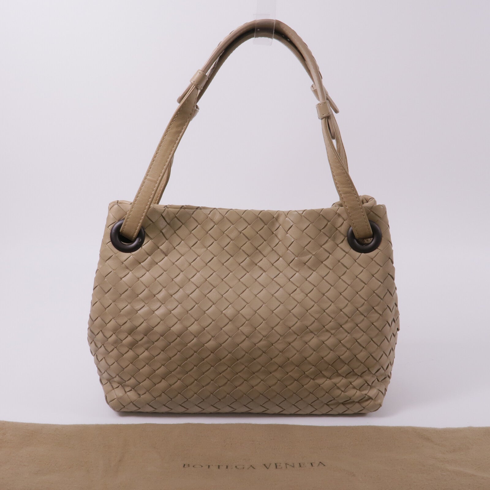 BOTTEGA VENETA 羊皮皮革Intrecciato手挽袋