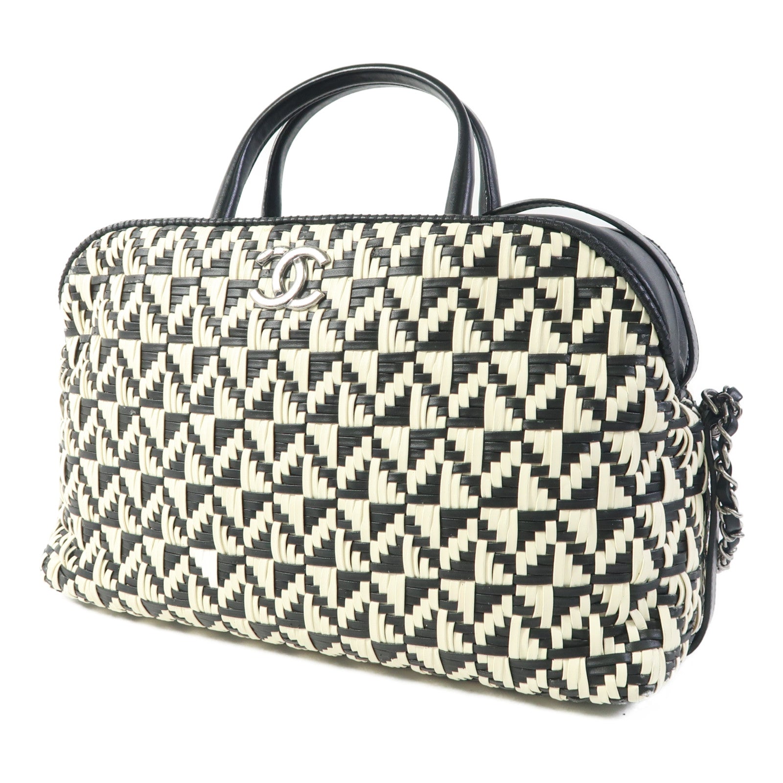 CHANEL 牛皮皮革2 Way Shoulder Bag手挽肩背兩用袋