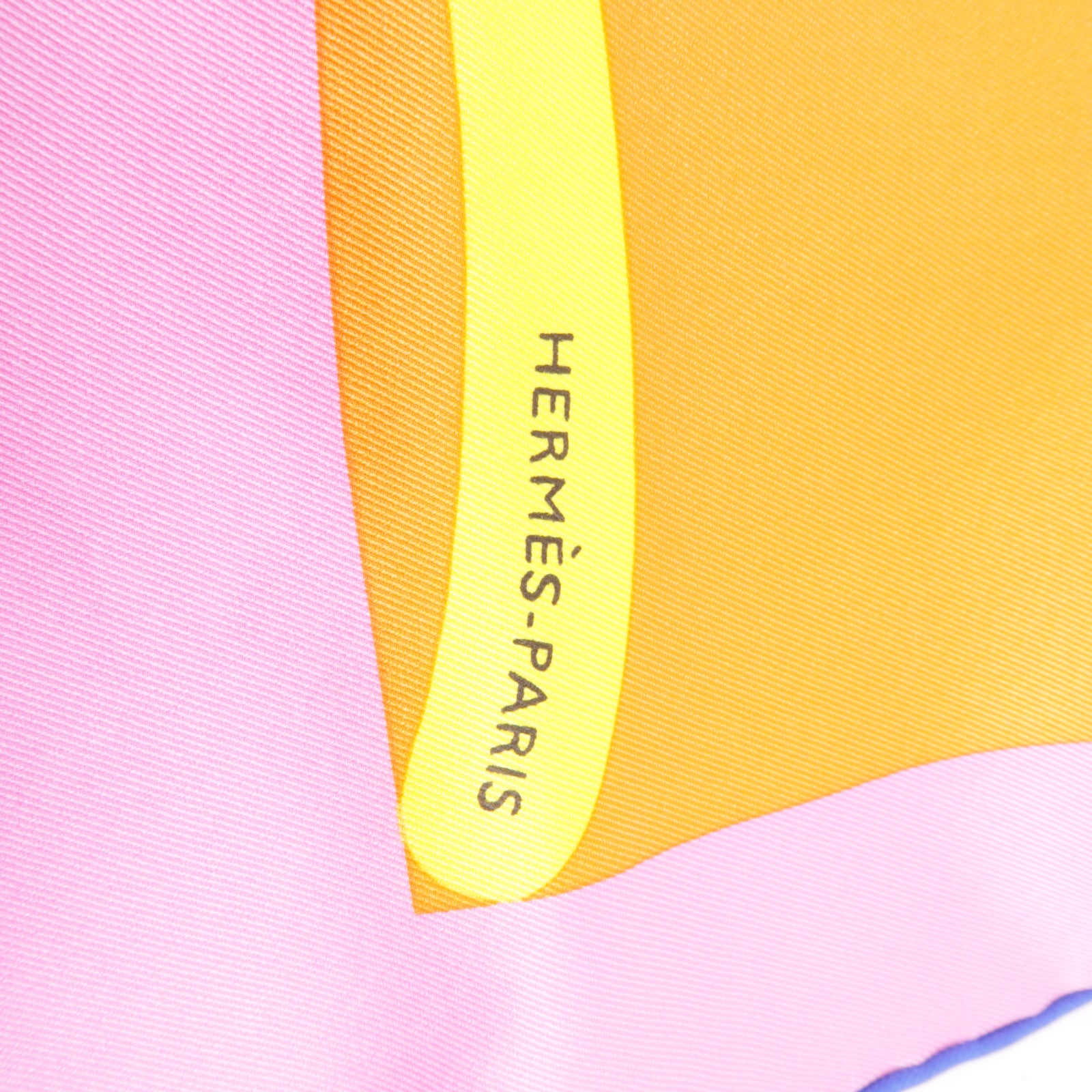 HERMES 絲質Scarf絲巾彩色