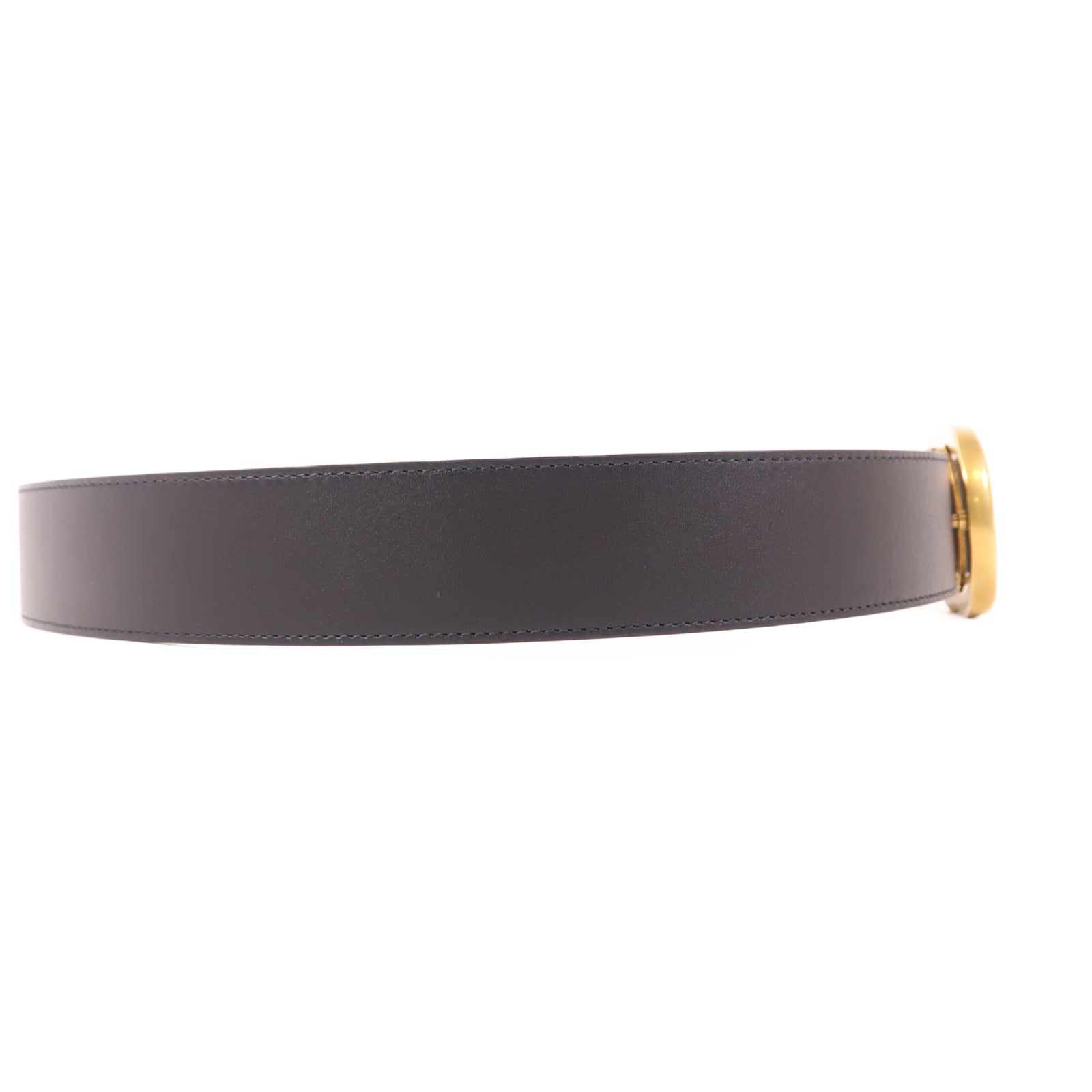 GUCCI 牛皮皮革Belt 105金扣皮帶