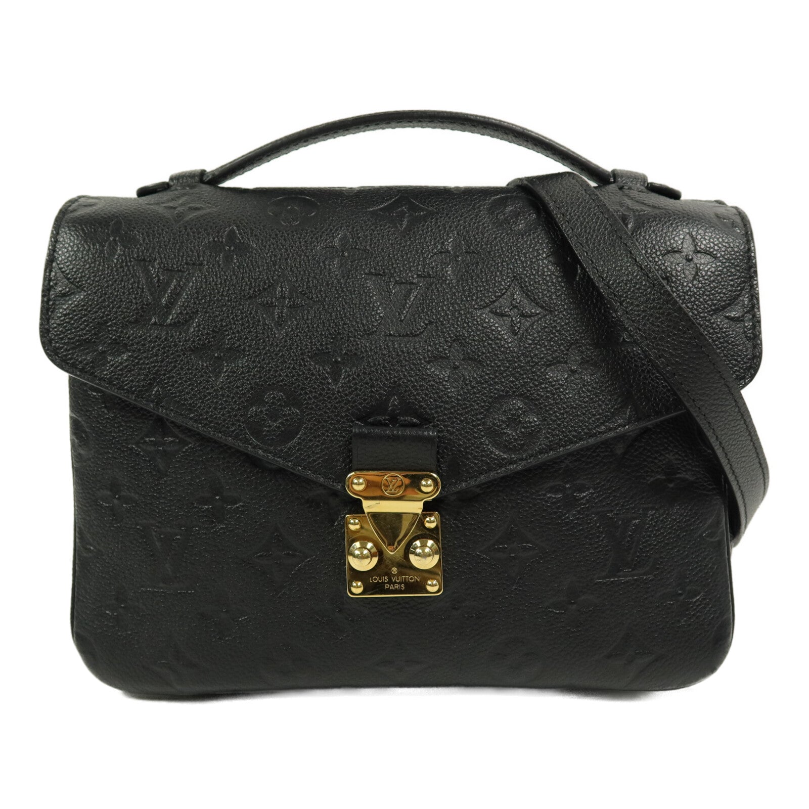 LOUIS VUITTON Monogram Empreinte Pochette Metis手挽肩背兩用袋
