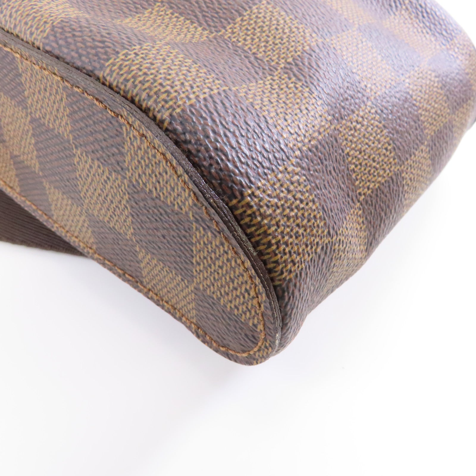 LOUIS VUITTON Damier Ebene Geronimos金扣腰包啡色