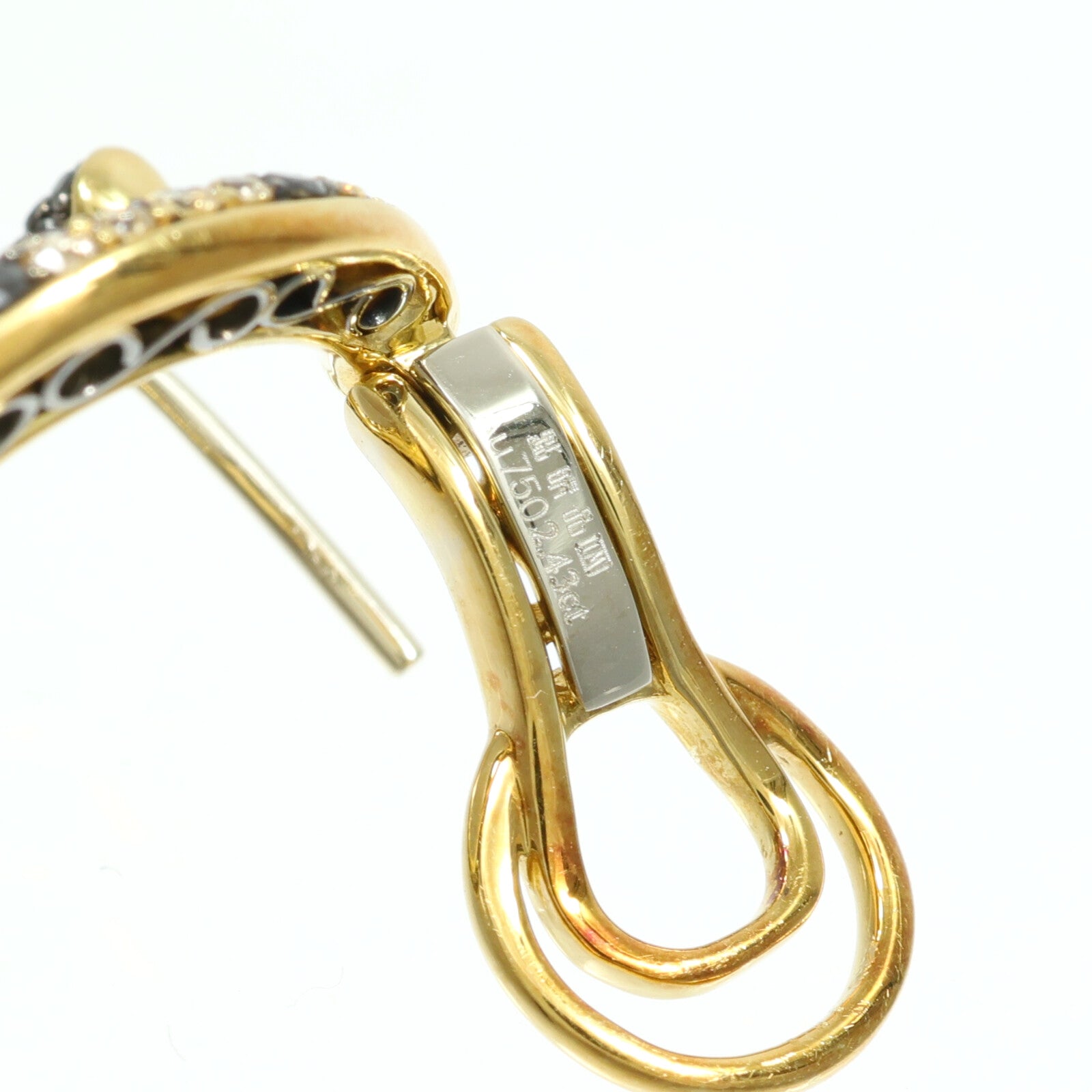JEWELRY 18K黃金Diamond Earrings鑽石耳環