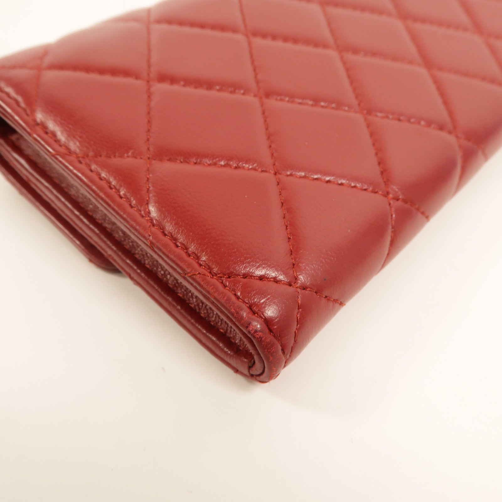 CHANEL 羊皮皮革Long Wallet長錢包