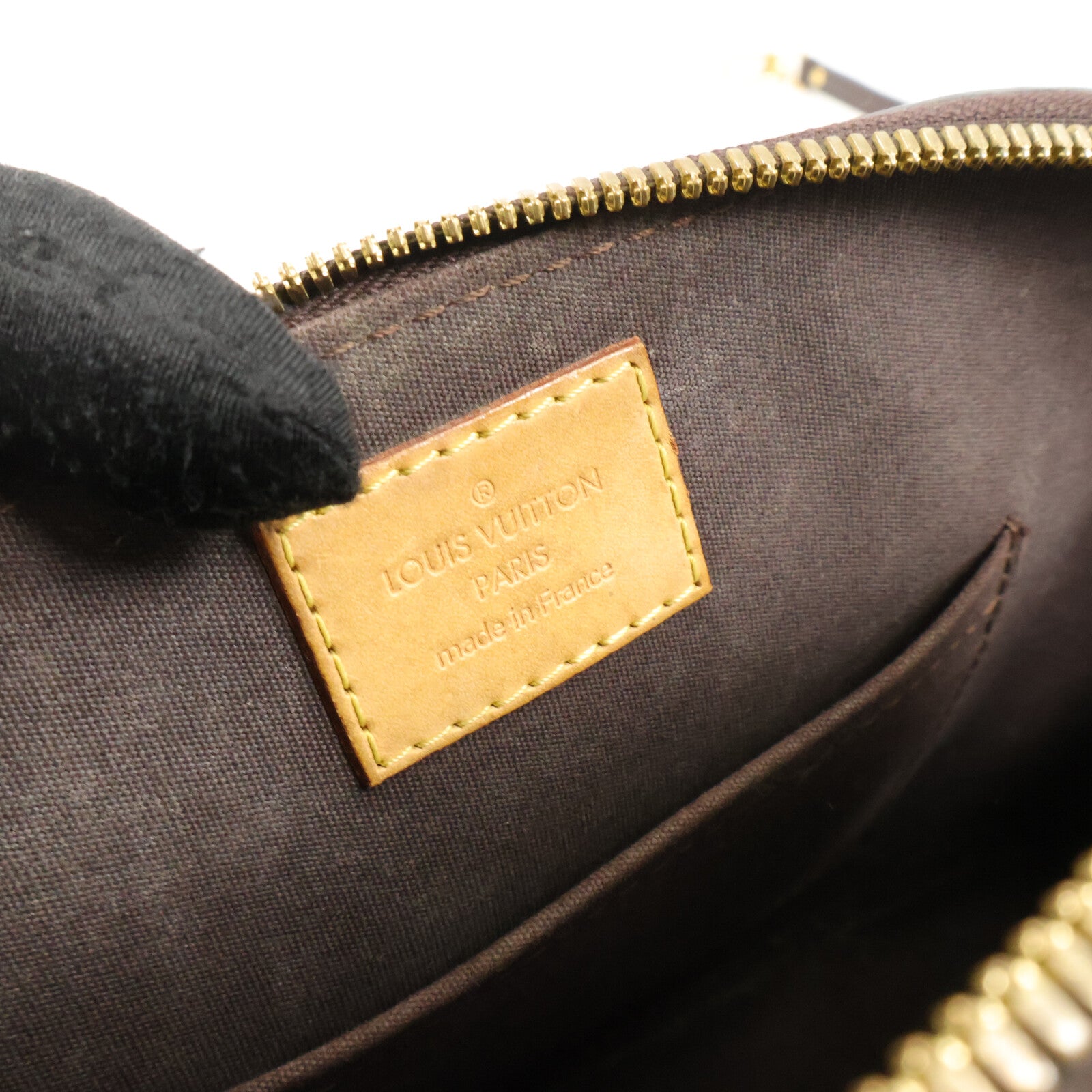LOUIS VUITTON Monogram Vernis Alma BB手挽肩背兩用袋