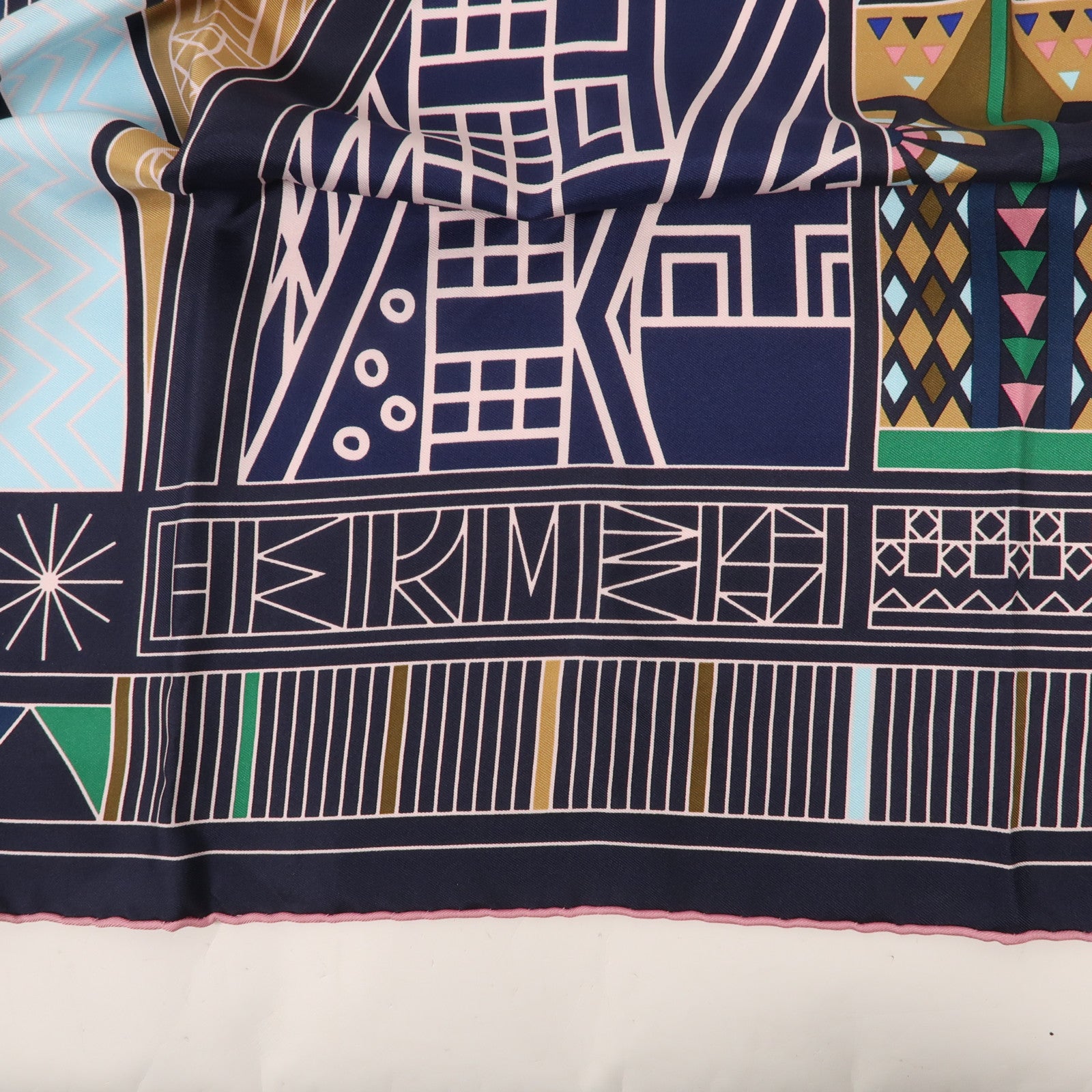 HERMES 絲質Scarf 90X90cm絲巾