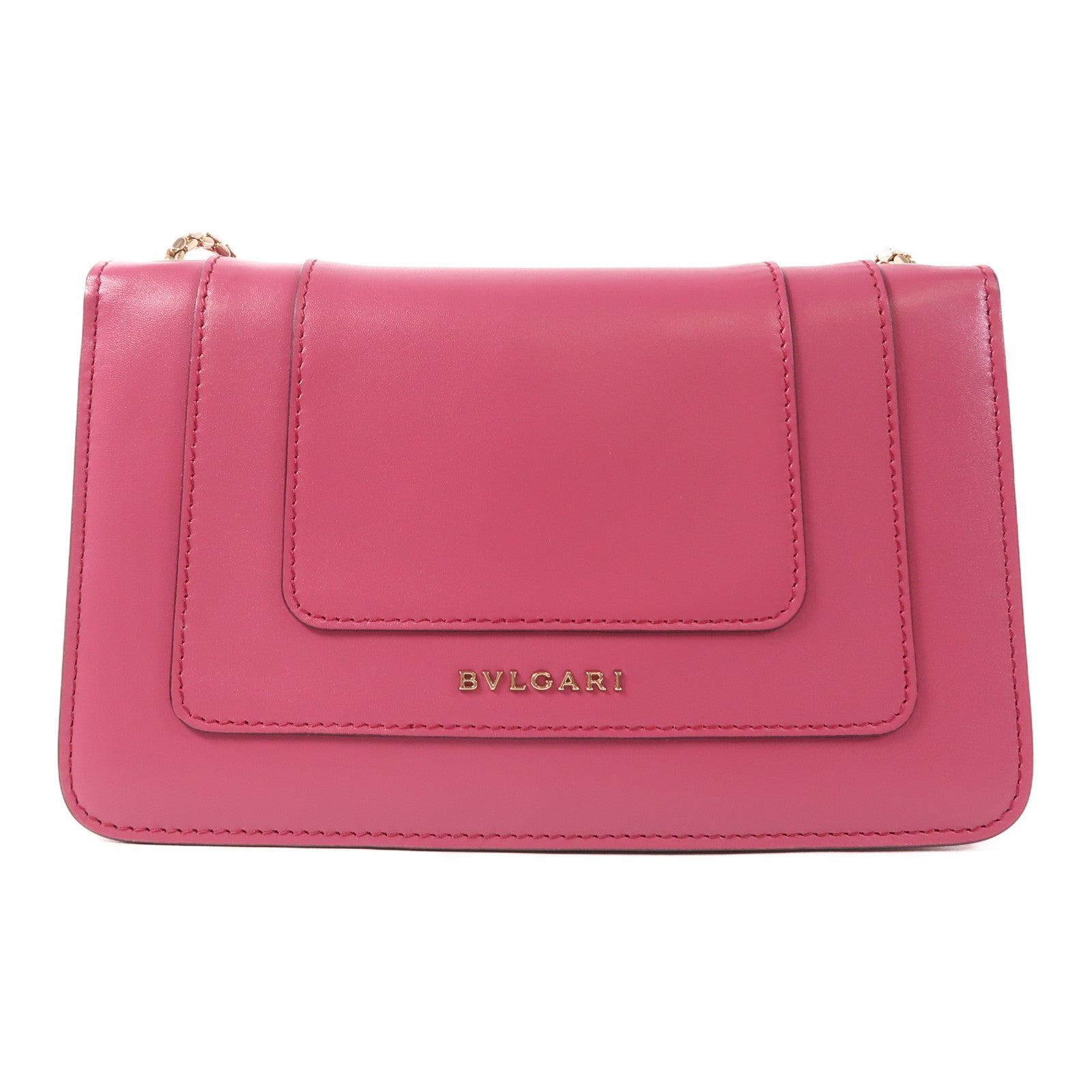 BVLGARI 牛皮皮革Serpenti Forever金扣肩背袋