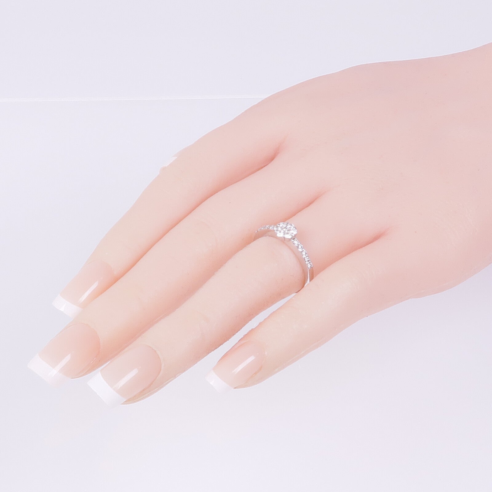 JEWELRY 18K白金Diamond Ring鑽石戒指US#6