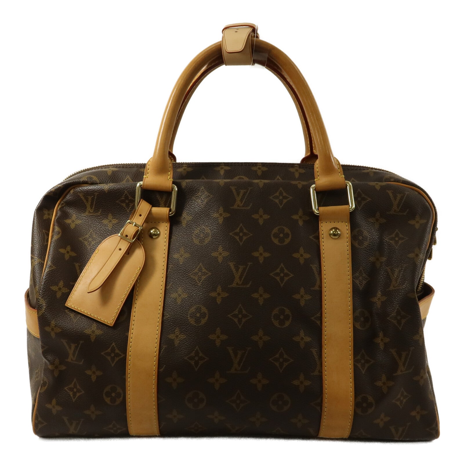 LOUIS VUITTON Monogram Carryall金扣手挽袋