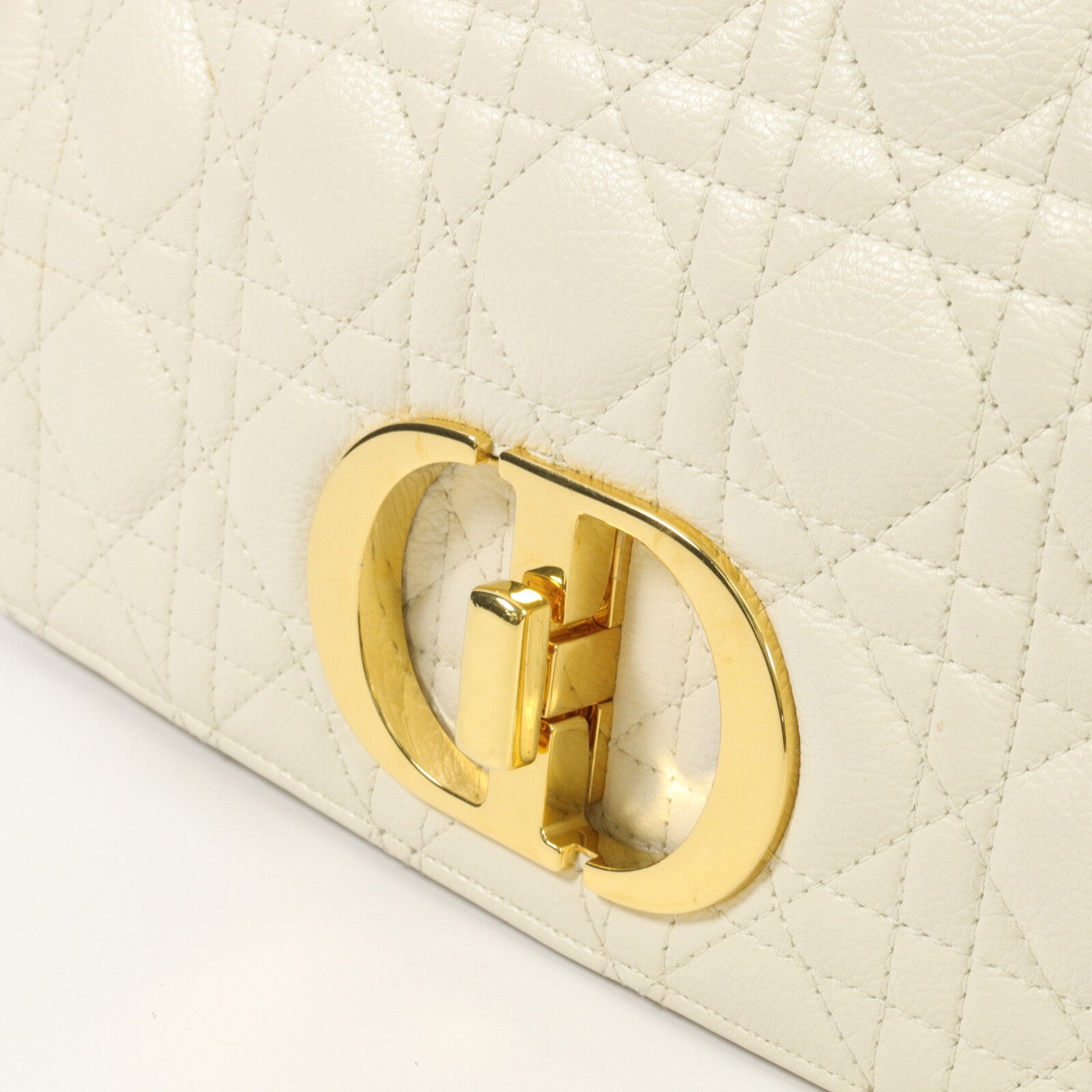 Dior 牛皮皮革Caro Medium鏈帶肩背袋