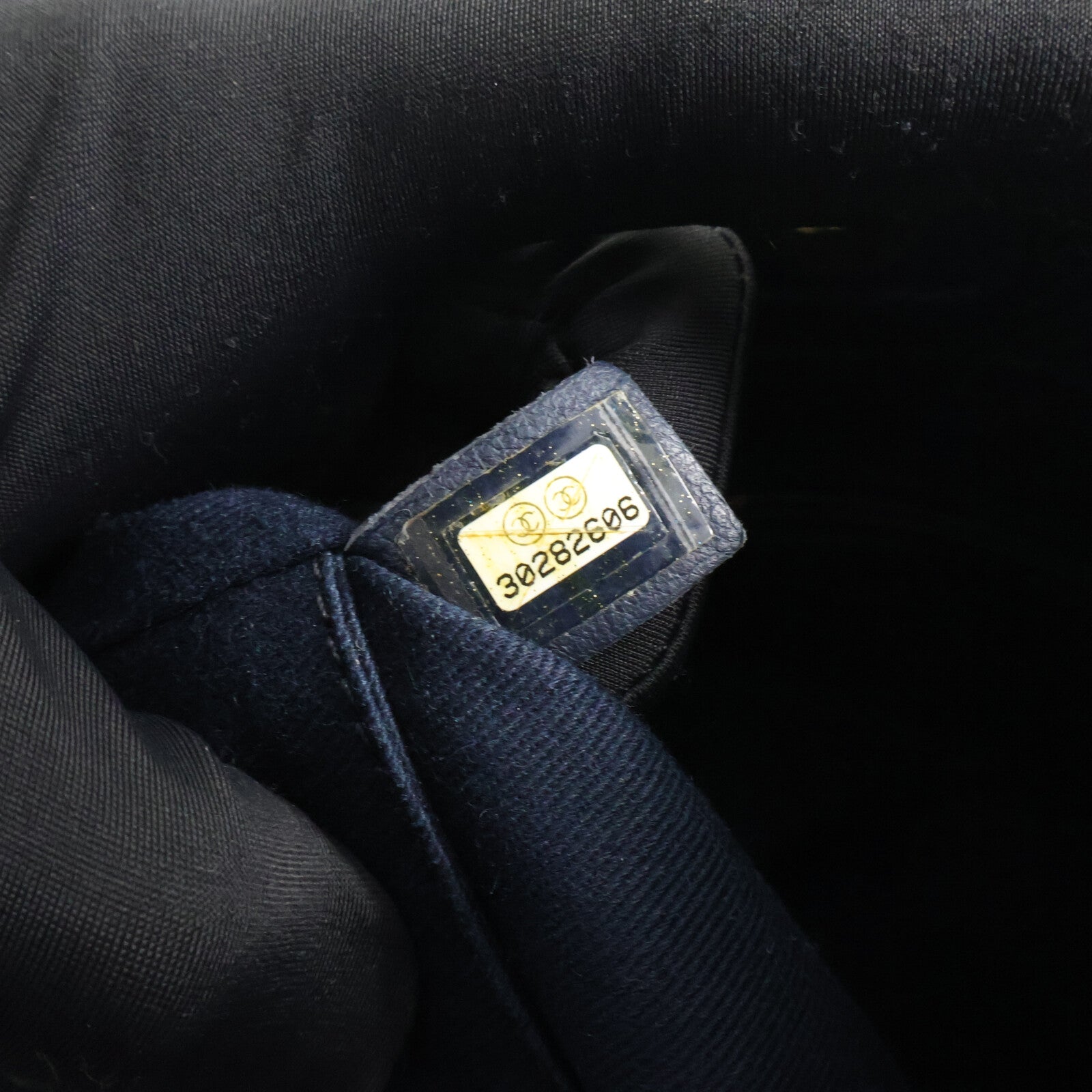 CHANEL 牛仔布Deauville Tote手挽袋