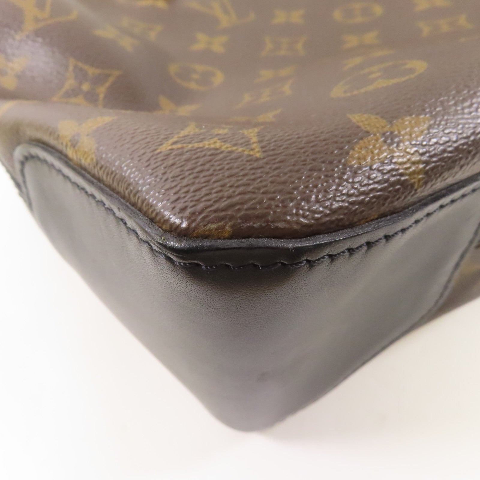 LOUIS VUITTON Monogram Macassar Torres銀扣肩背袋