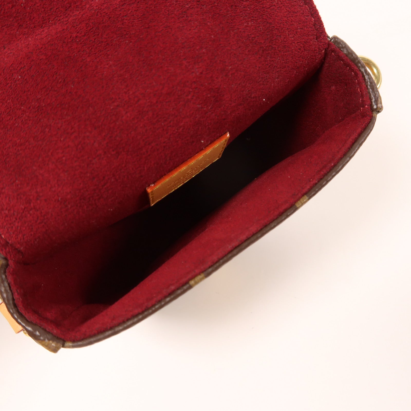 LOUIS VUITTON Monogram Micro Chantilly金扣肩背袋啡色