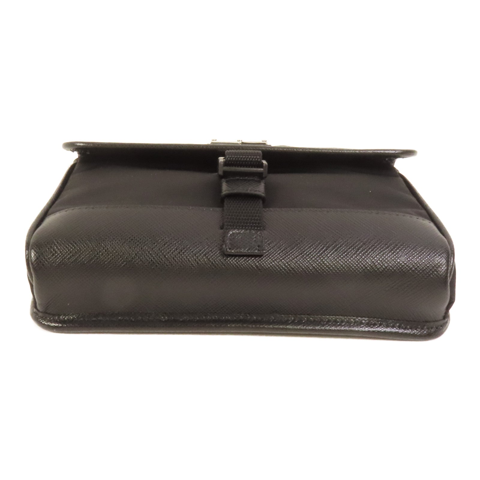 PRADA 尼龍Smartphone Case銀扣肩背袋