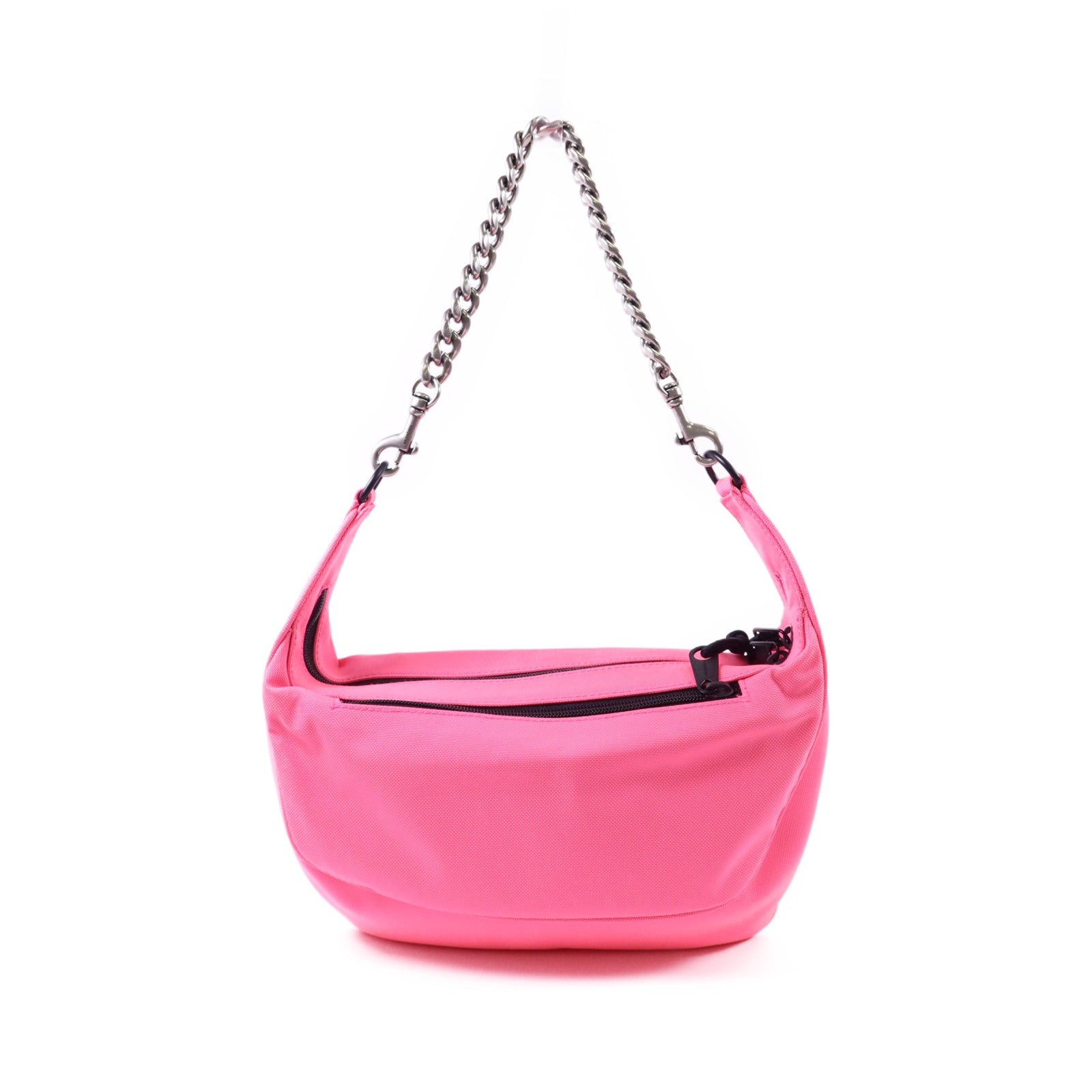 BALENCIAGA 帆布Raver Bag鏈帶肩背袋