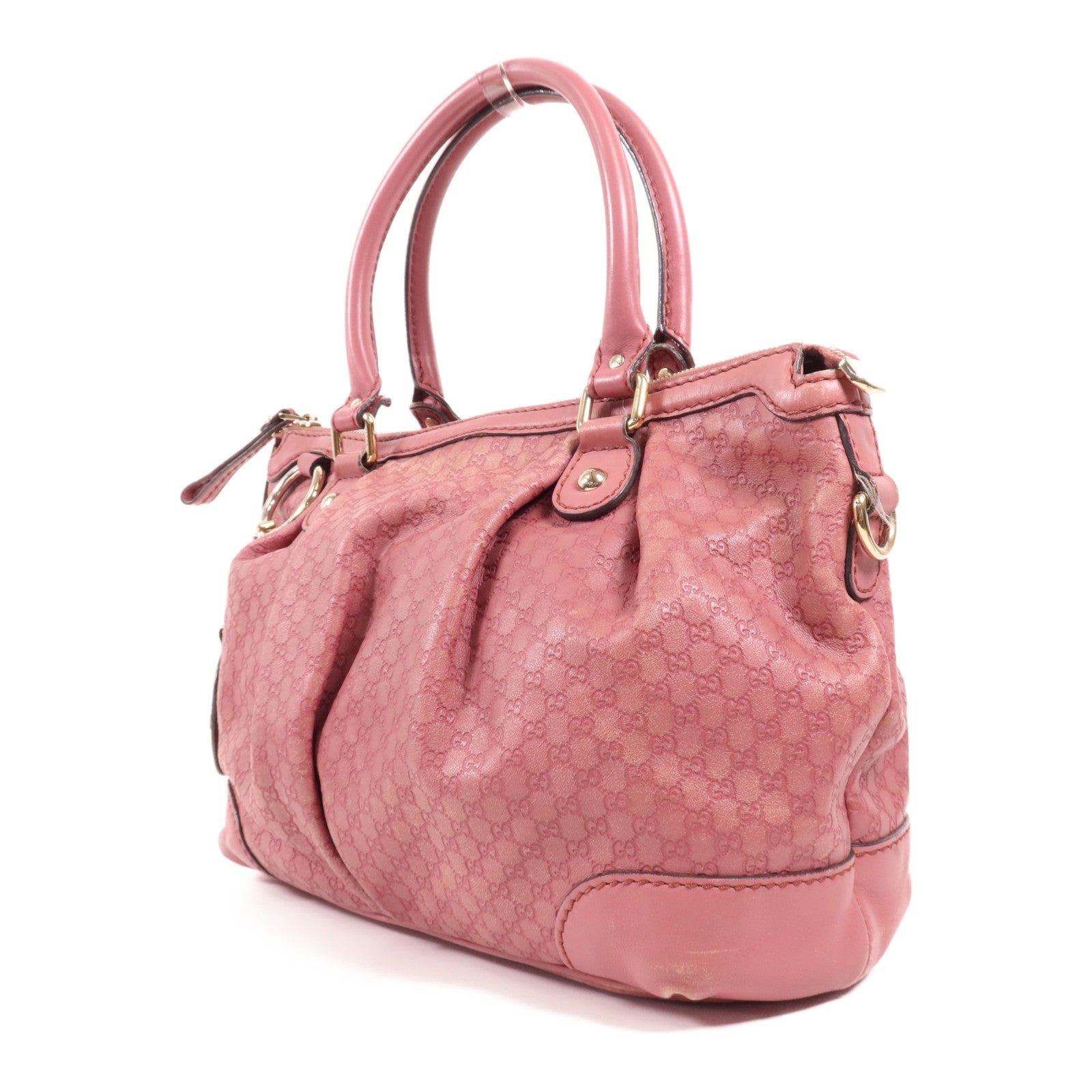 GUCCI 牛皮皮革Sukey Guccissima金扣手挽肩背兩用袋