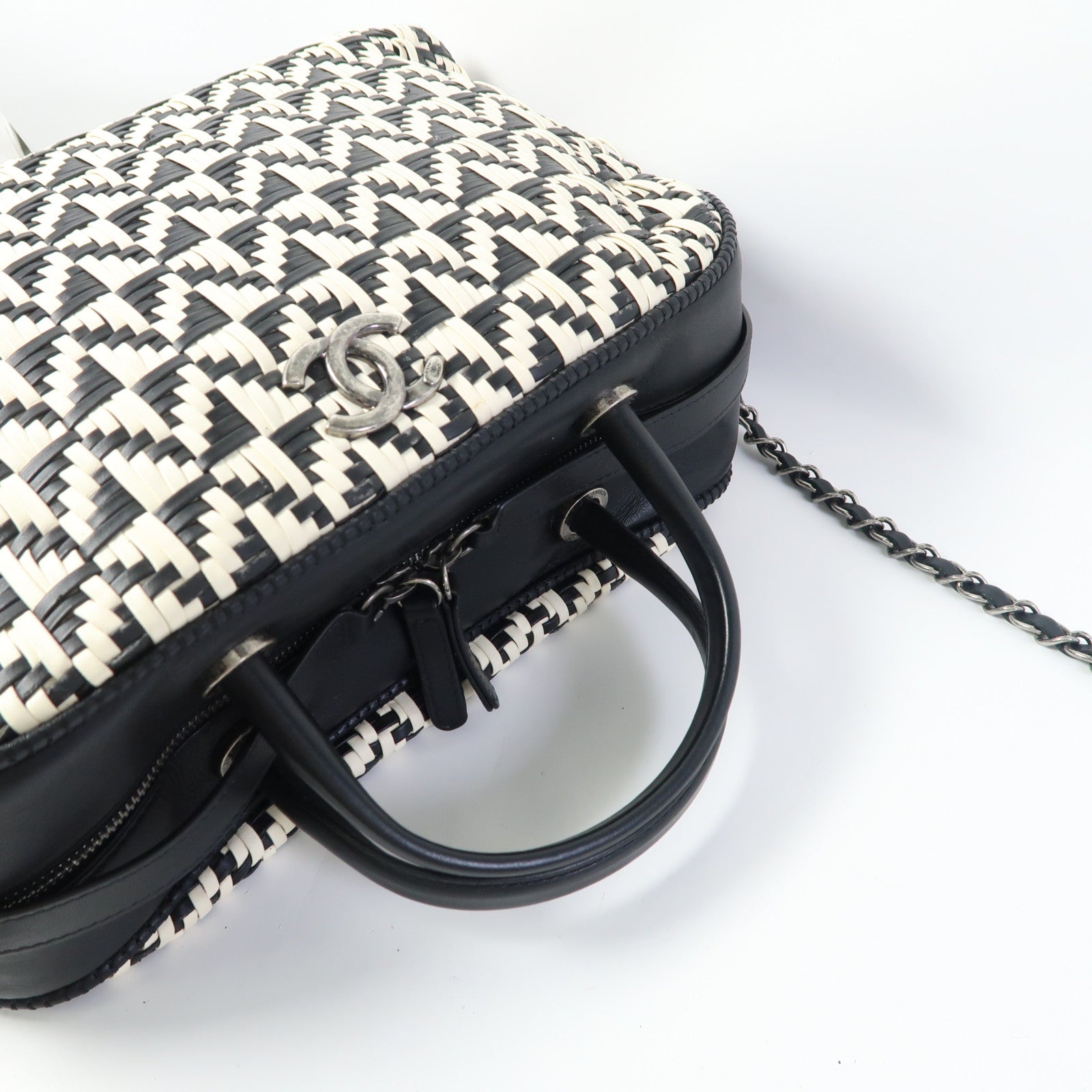 CHANEL 牛皮皮革2 Way Shoulder Bag手挽肩背兩用袋