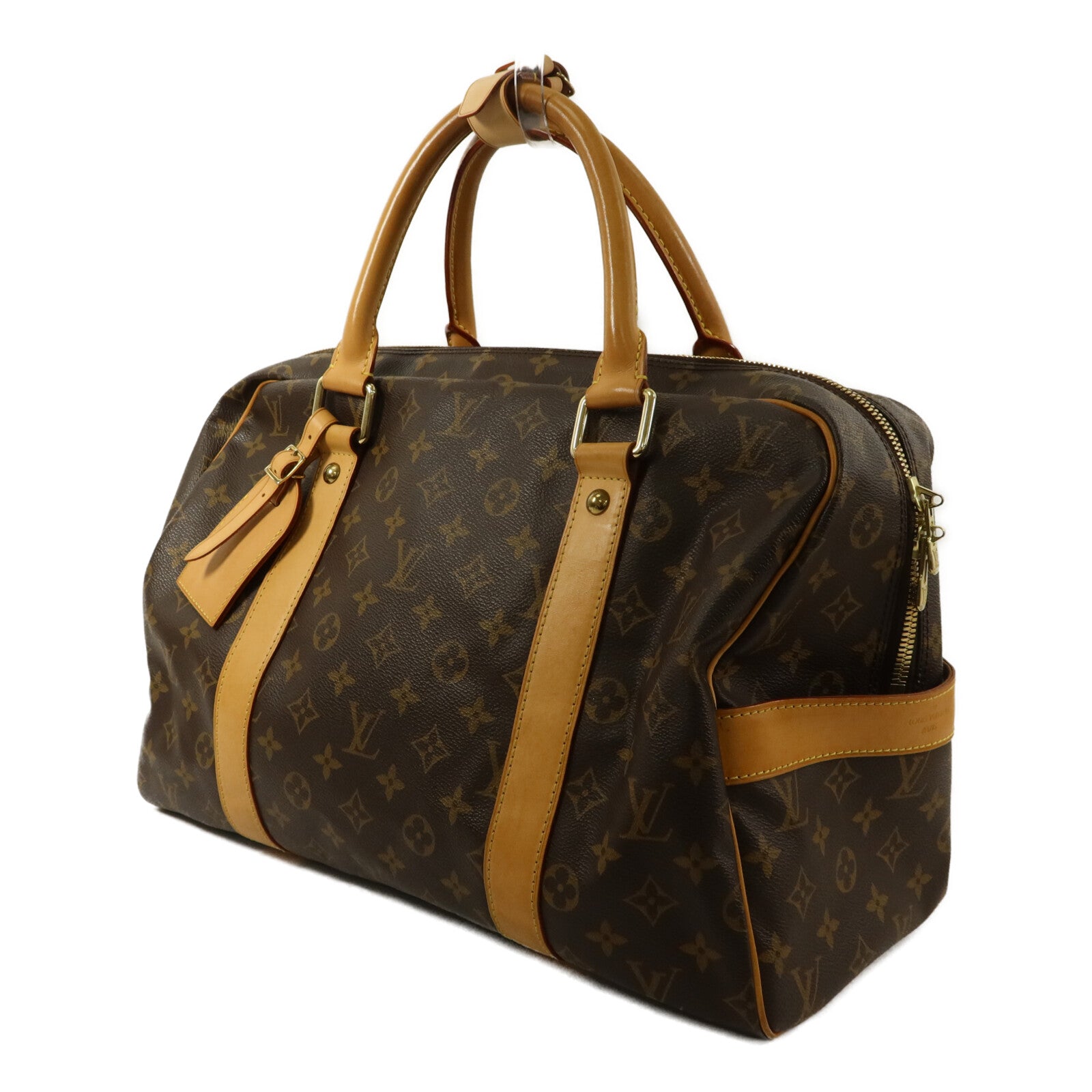 LOUIS VUITTON Monogram Carryall金扣手挽袋